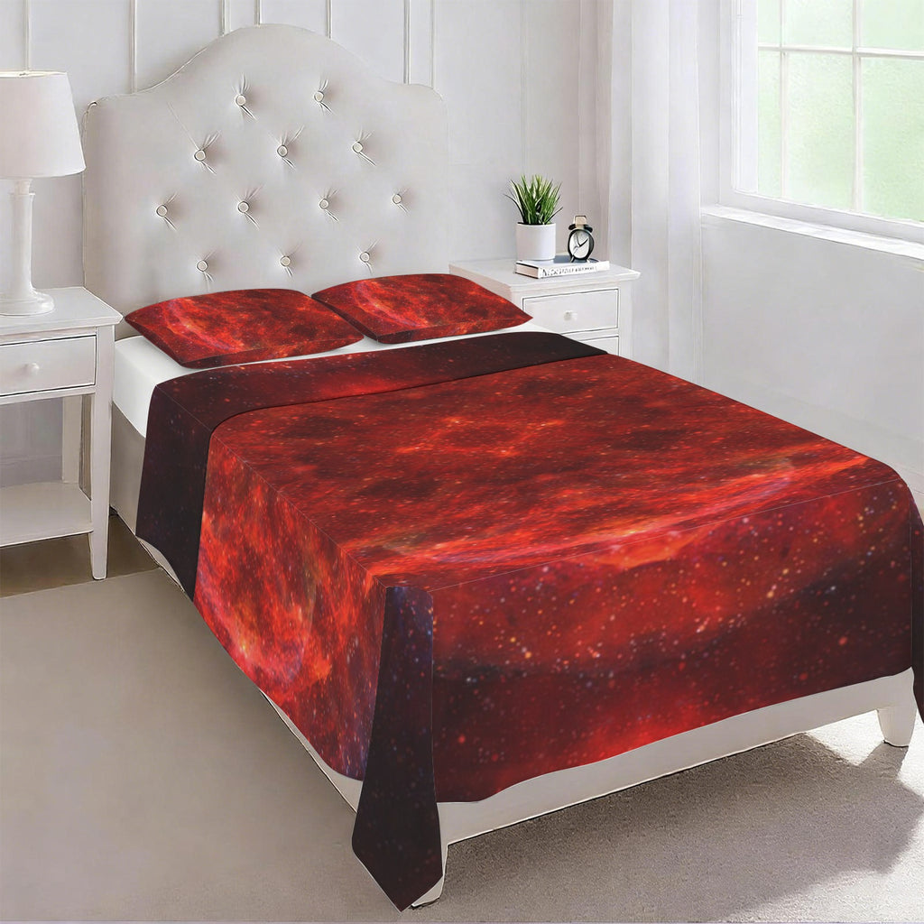 Katerina's Love & Hatred Desires 3-Piece Bedding Set (Bed Sheet + Pillowcases)  | Ships from USA