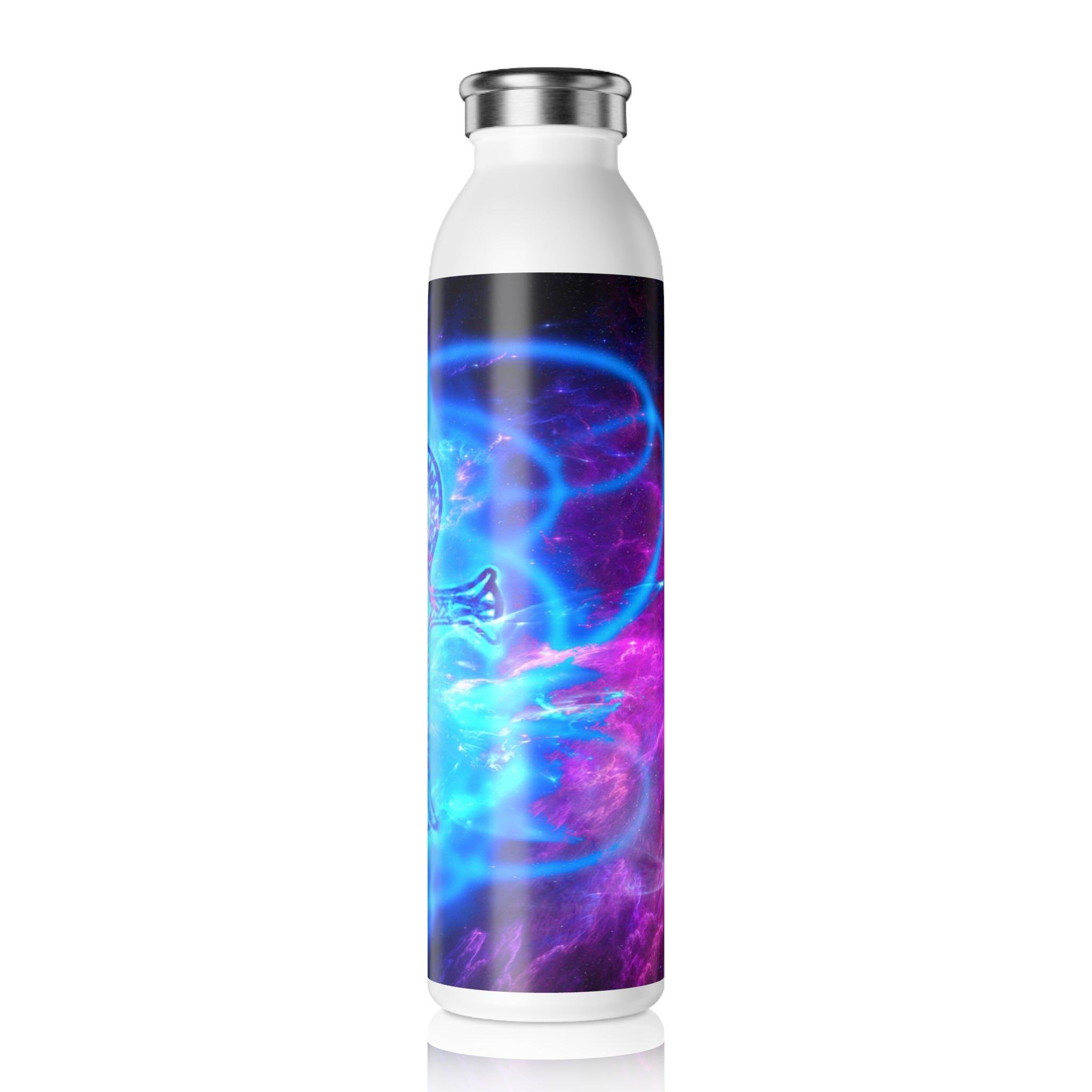 Amethyst Ankh Dreams Slim Water Bottle