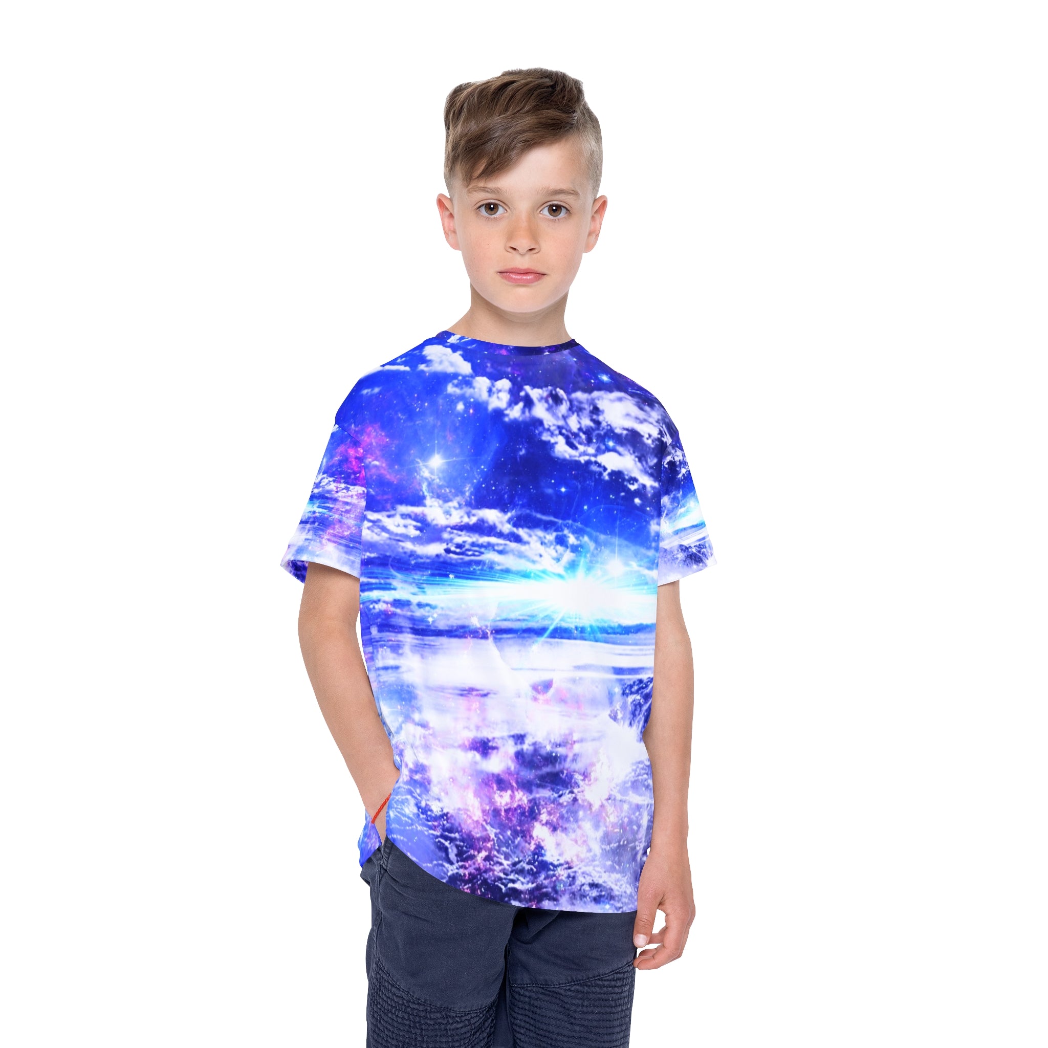 Iridescent Dancing Sea Dreams Kids Sports Jersey