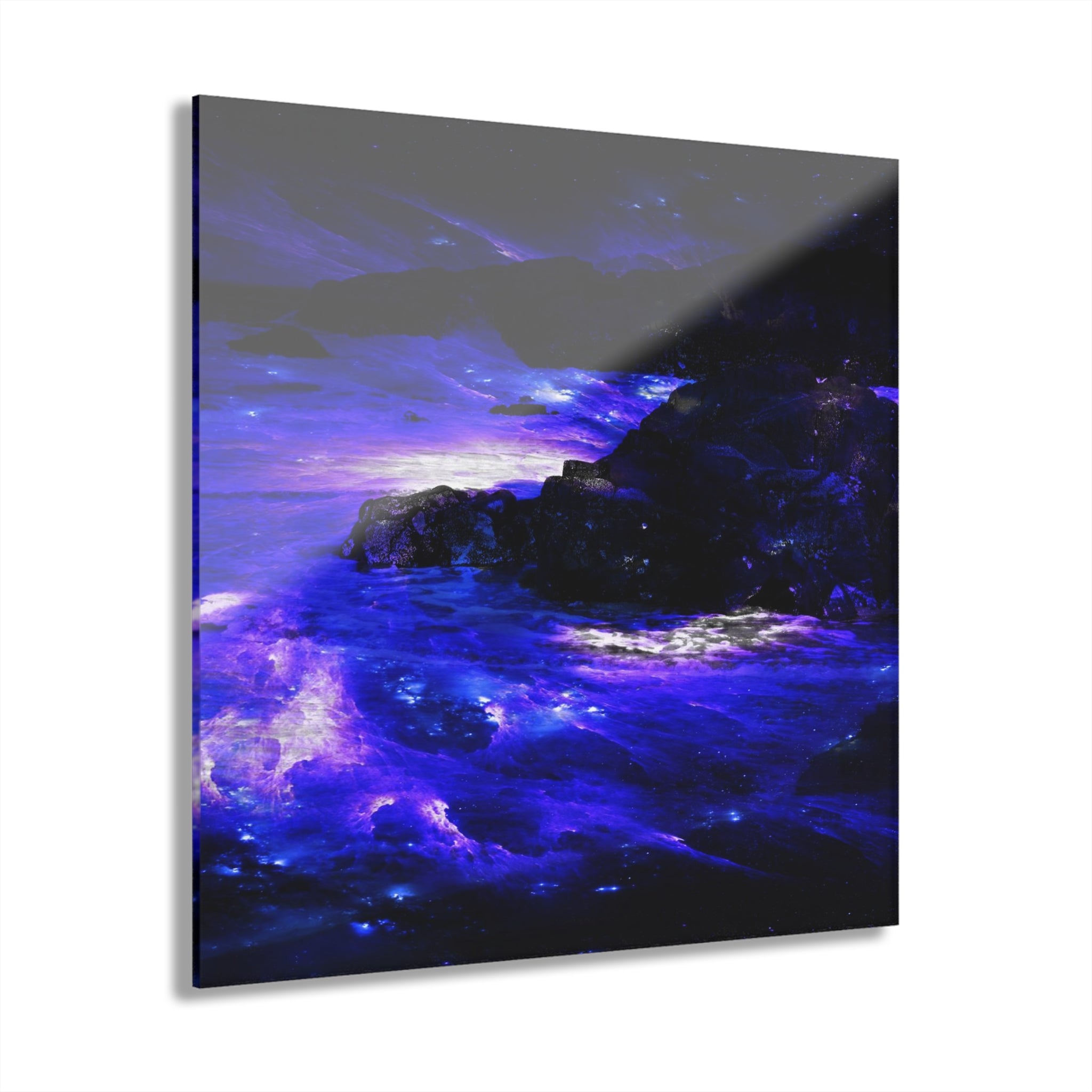 Amethyst Sapphire Indian Ocean Dreams Acrylic Prints (French Cleat)