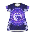 Katerina's Dragon's Eye Triple Goddess Meditations T-Shirt Dress