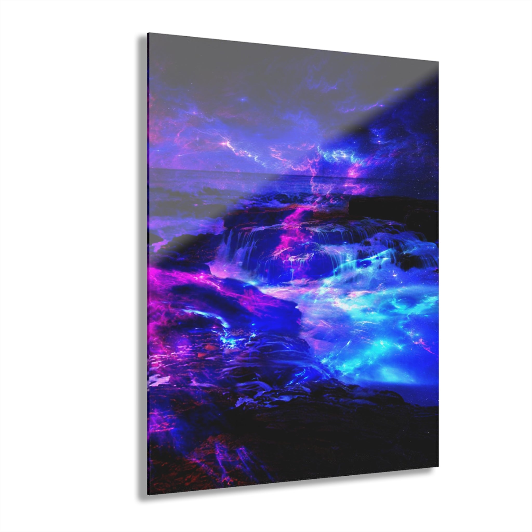 Amethyst Majical Sea Dreams Acrylic Prints (French Cleat Hanging)