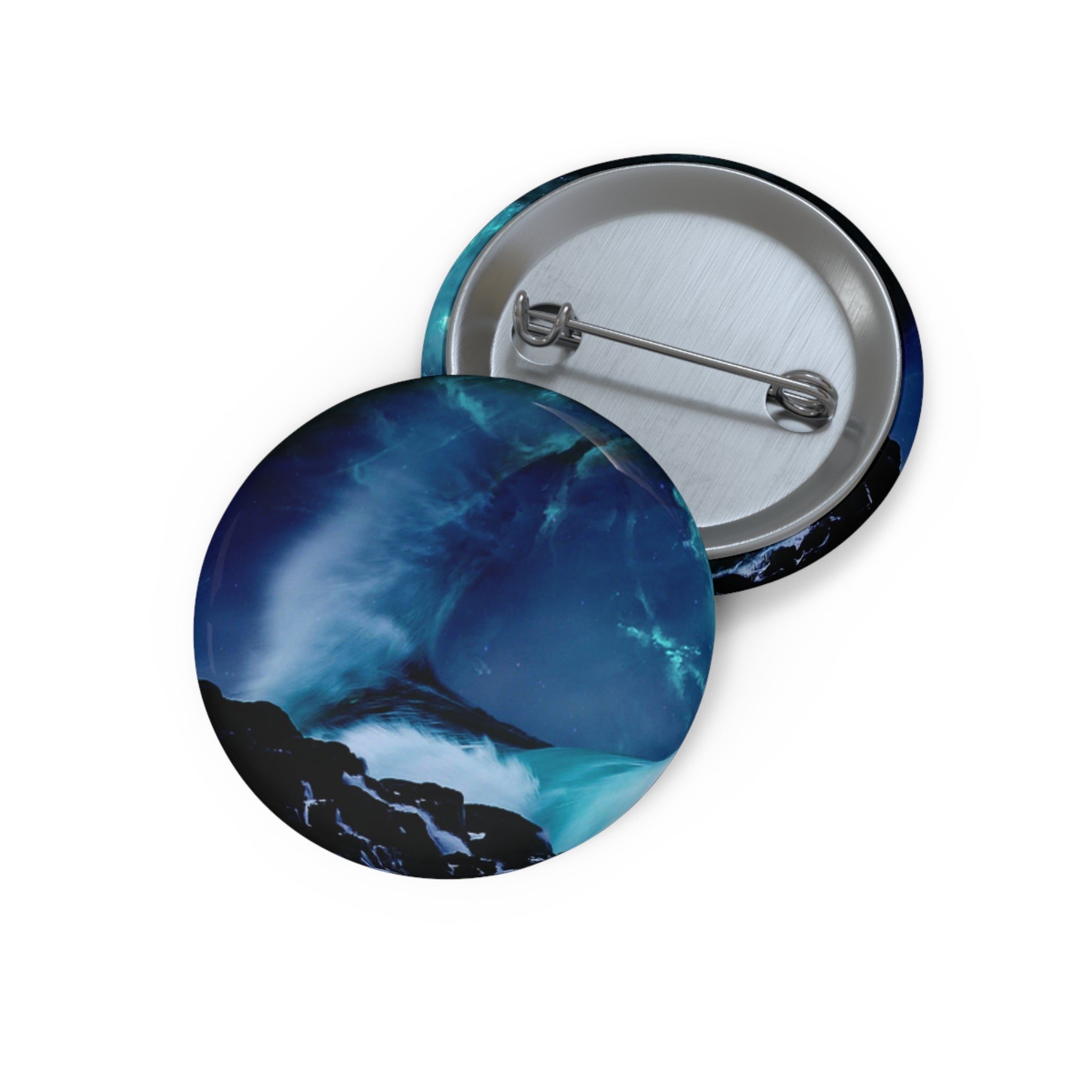 Serenity Bay Dreams Pin Button