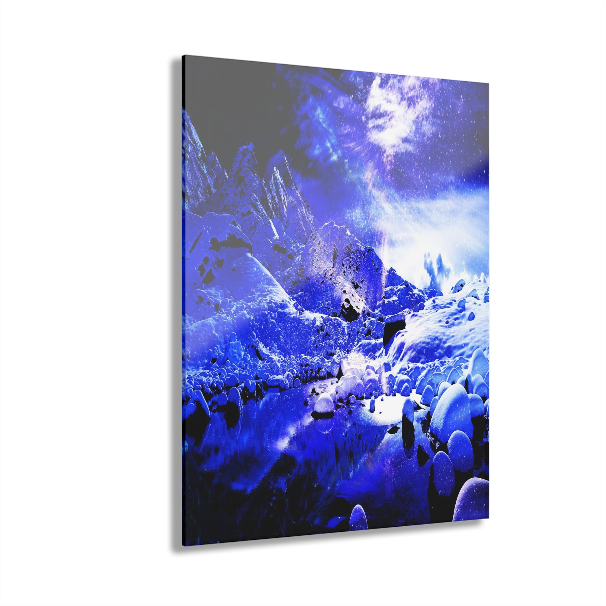 Yule Night Dreams Acrylic Prints (French Cleat Hanging)