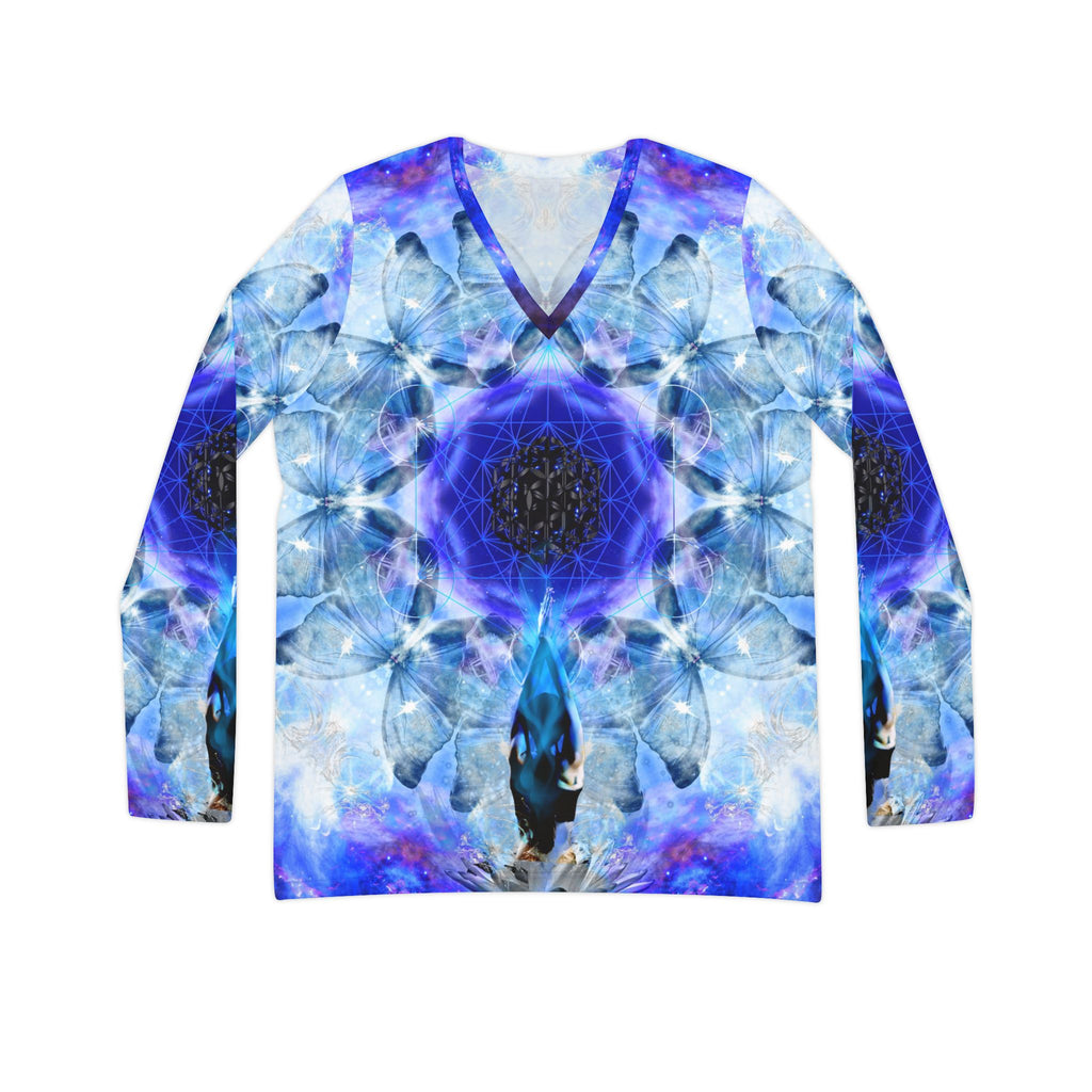 Amen Jin's Kingdom of the Moon Metamorphosis Meditations Long Sleeve V-neck