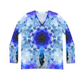 Amen Jin's Kingdom of the Moon Metamorphosis Meditations Long Sleeve V-neck