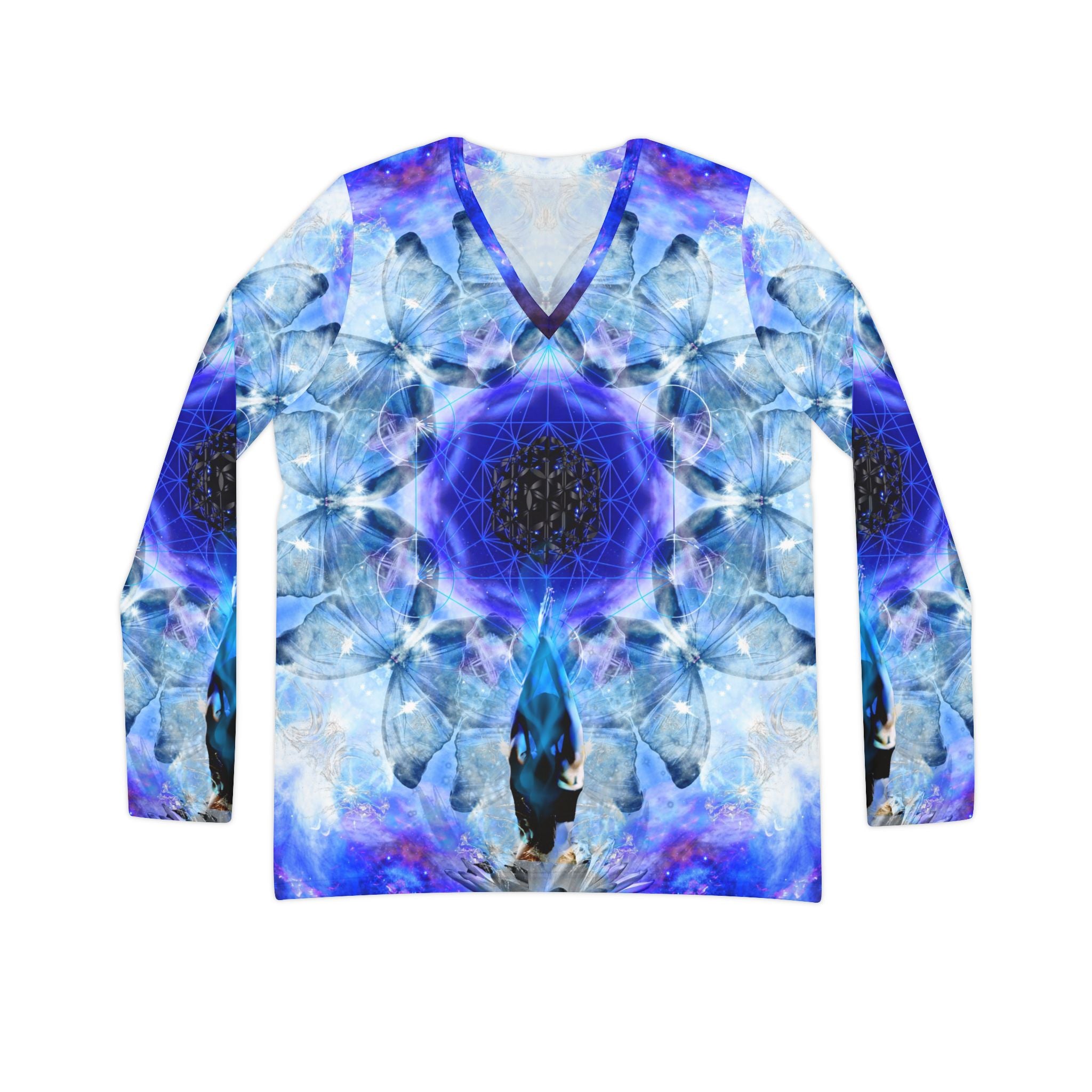 Amen Jin's Kingdom of the Moon Metamorphosis Meditations Long Sleeve V-neck
