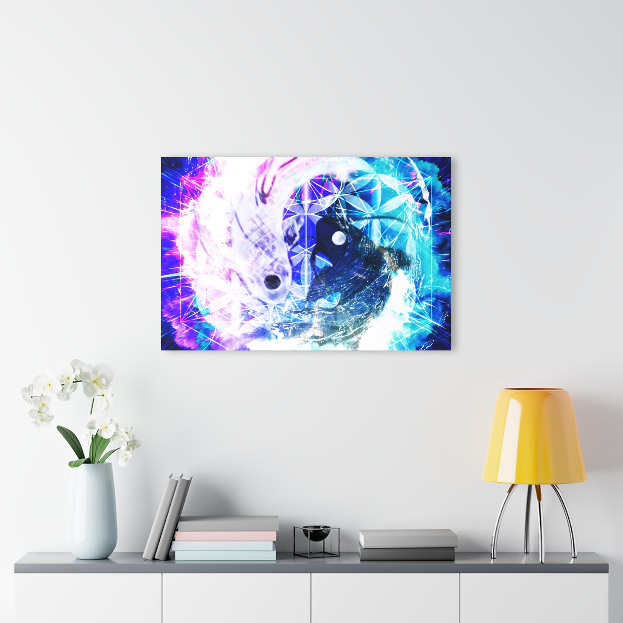Creation's Desires Koi Meditations Acrylic Prints (French Cleat Hanging)
