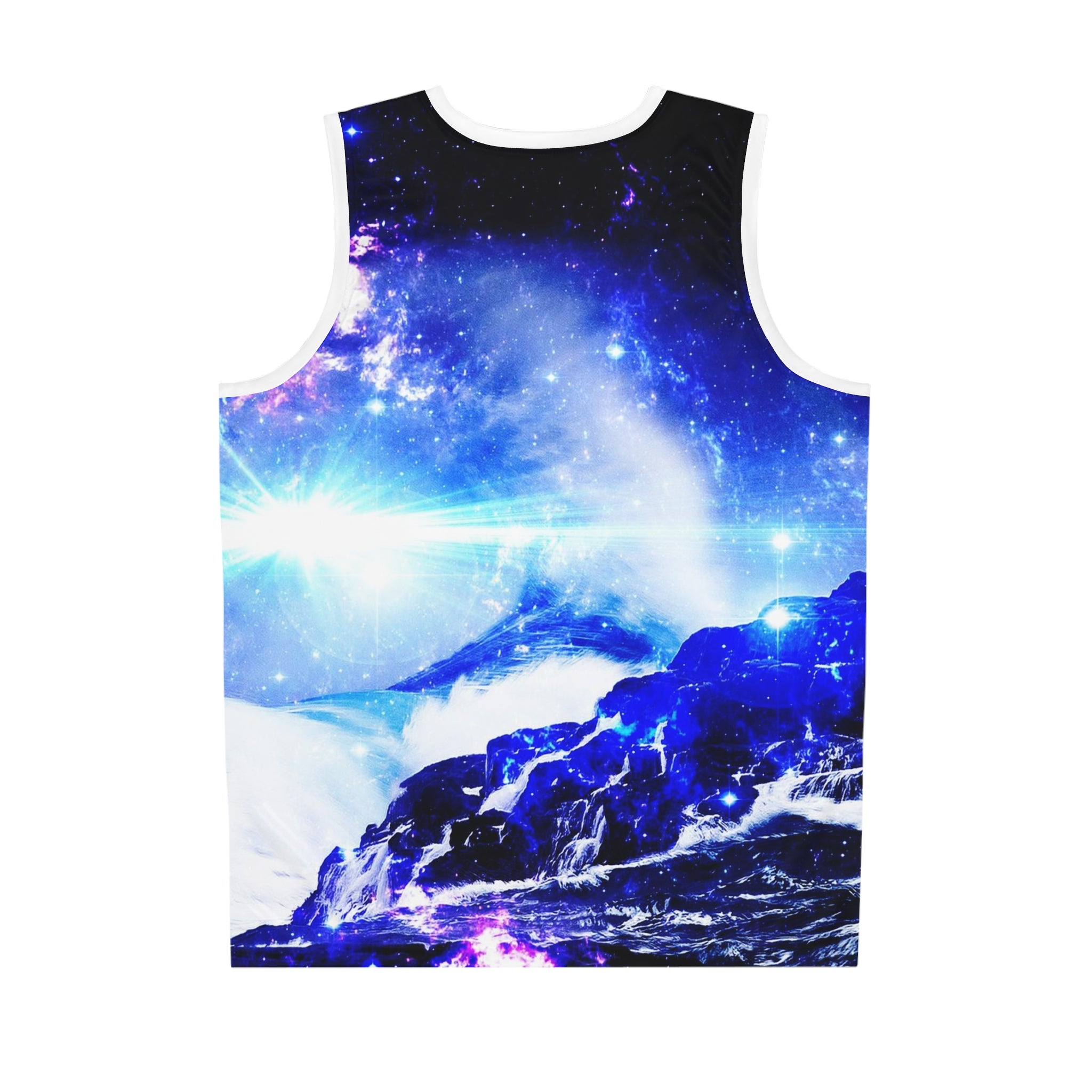 Iridescent Serenity Bay Dreams Basketball Jersey