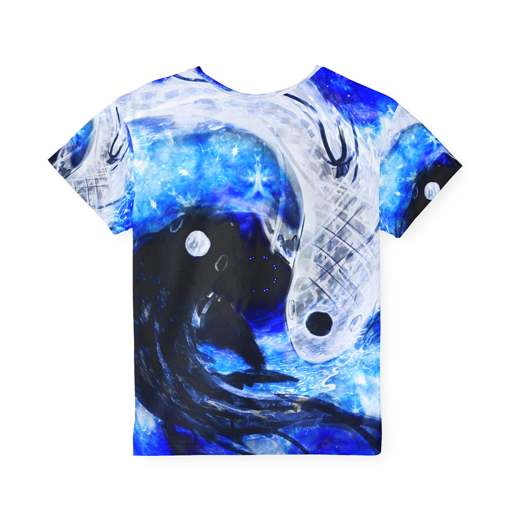 Amen Jin's Kingdom of the Moon Desires Koi Dreams Kids Sports Jersey