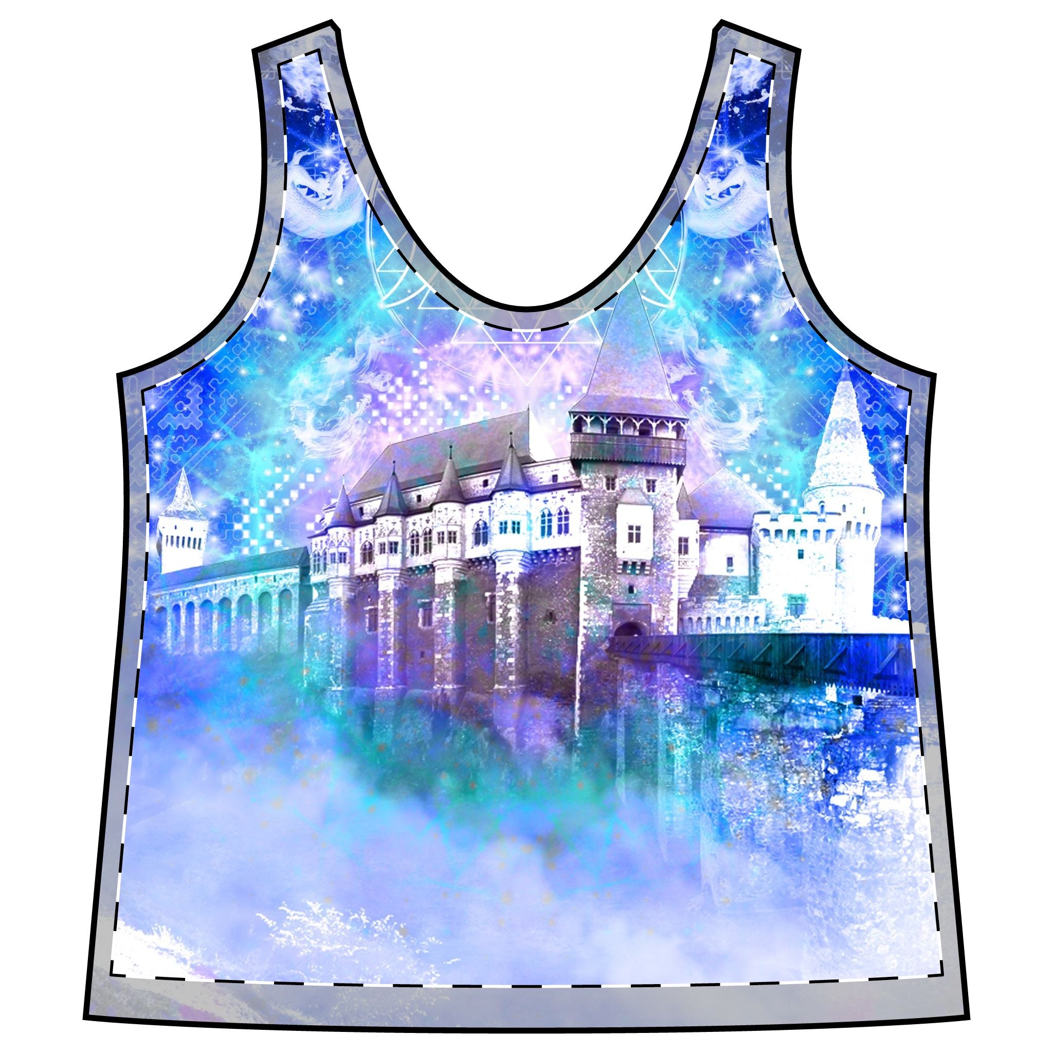 Amen Jin's Katerina's Eros & Psyche Dracularian Meditations W Racerback Tank