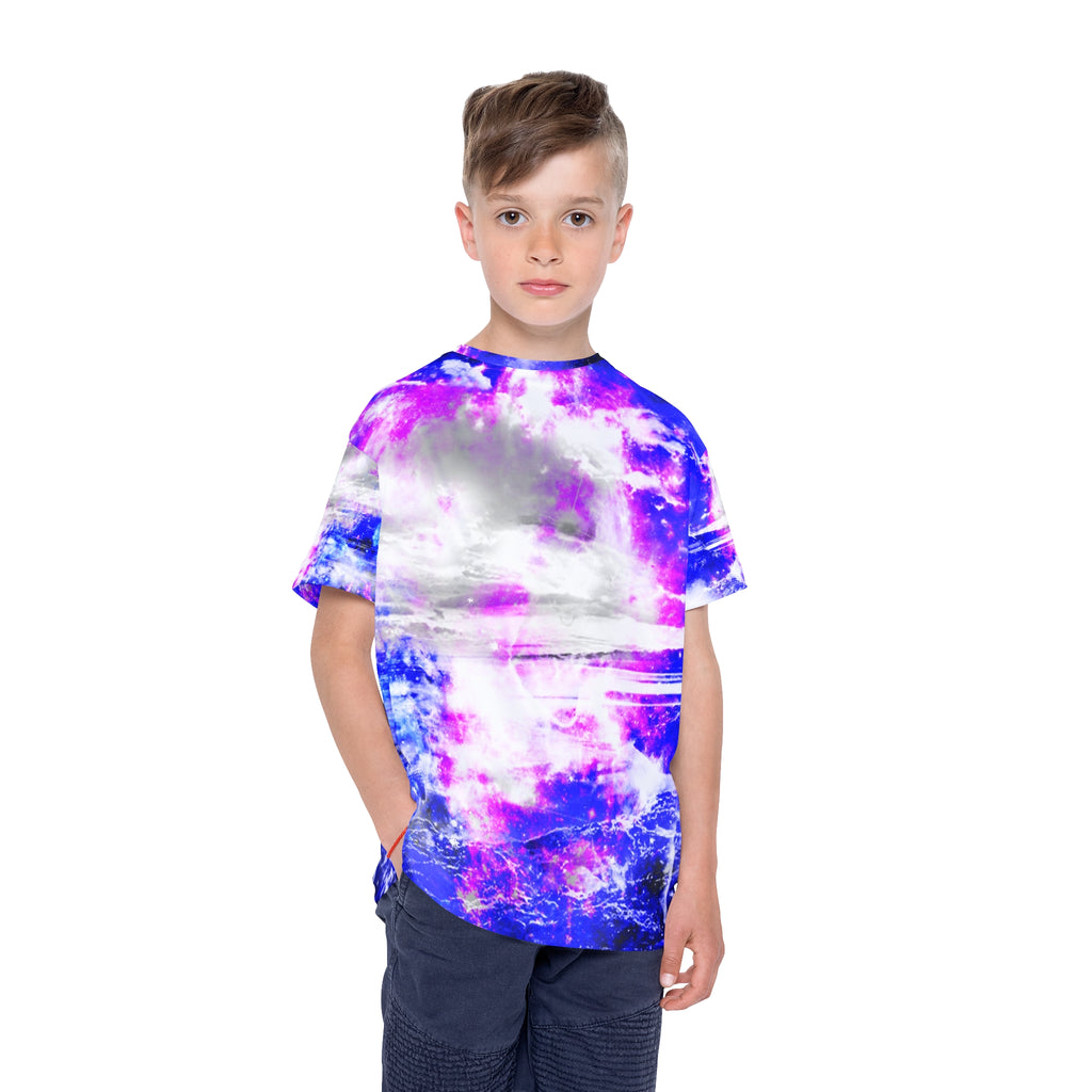 Amethyst Rose Dancing Sea Dreams Kids Sports Jersey