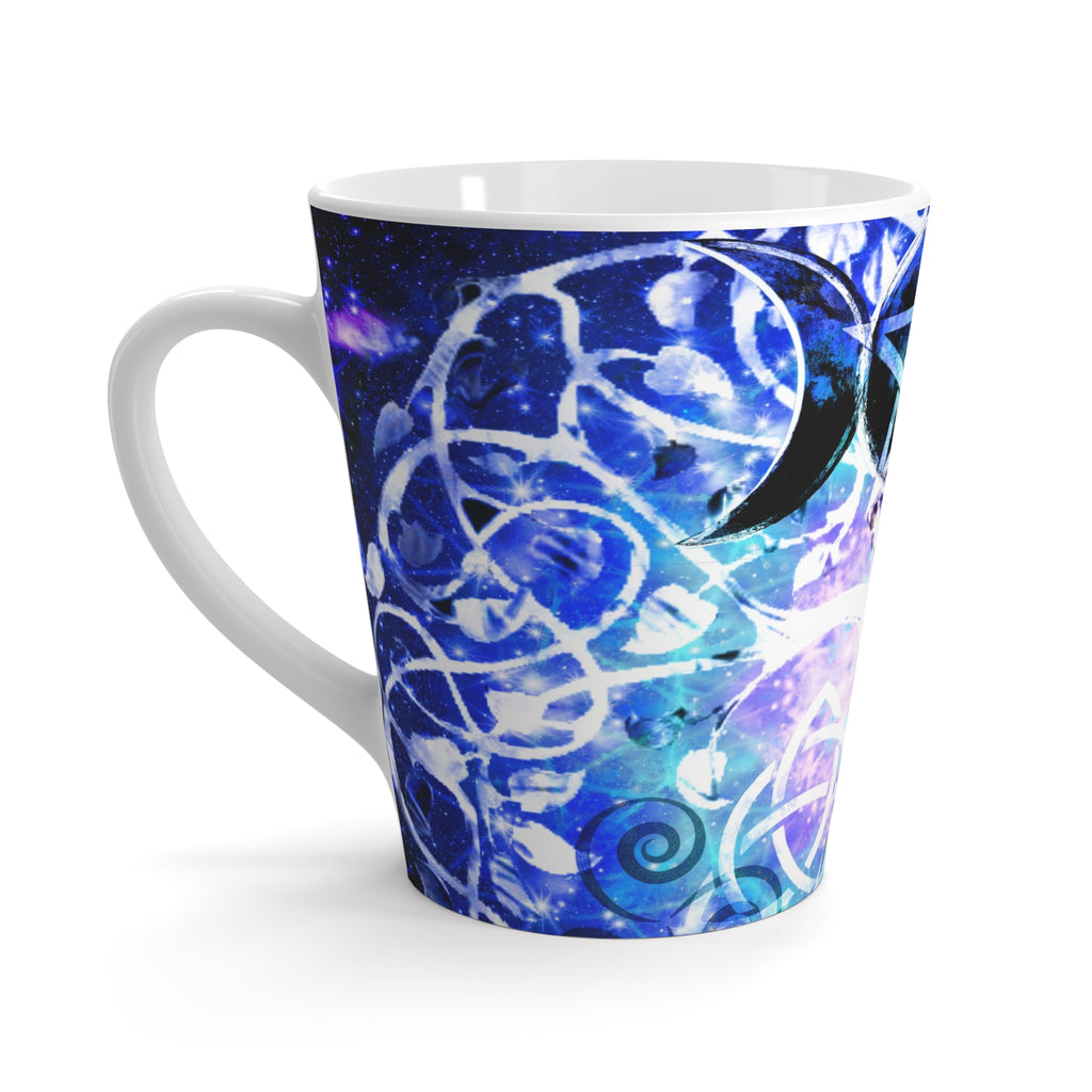 Amen Jin's Katerina's Eros and Psyche Celtic Meditations Latte Mug