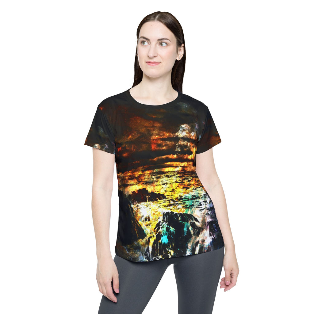 Breathe Again Cosmic Falls Dreams Women's Sports Jersey