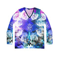 Creation's Metamorphosis Meditations Women's Long Sleeve V-neck