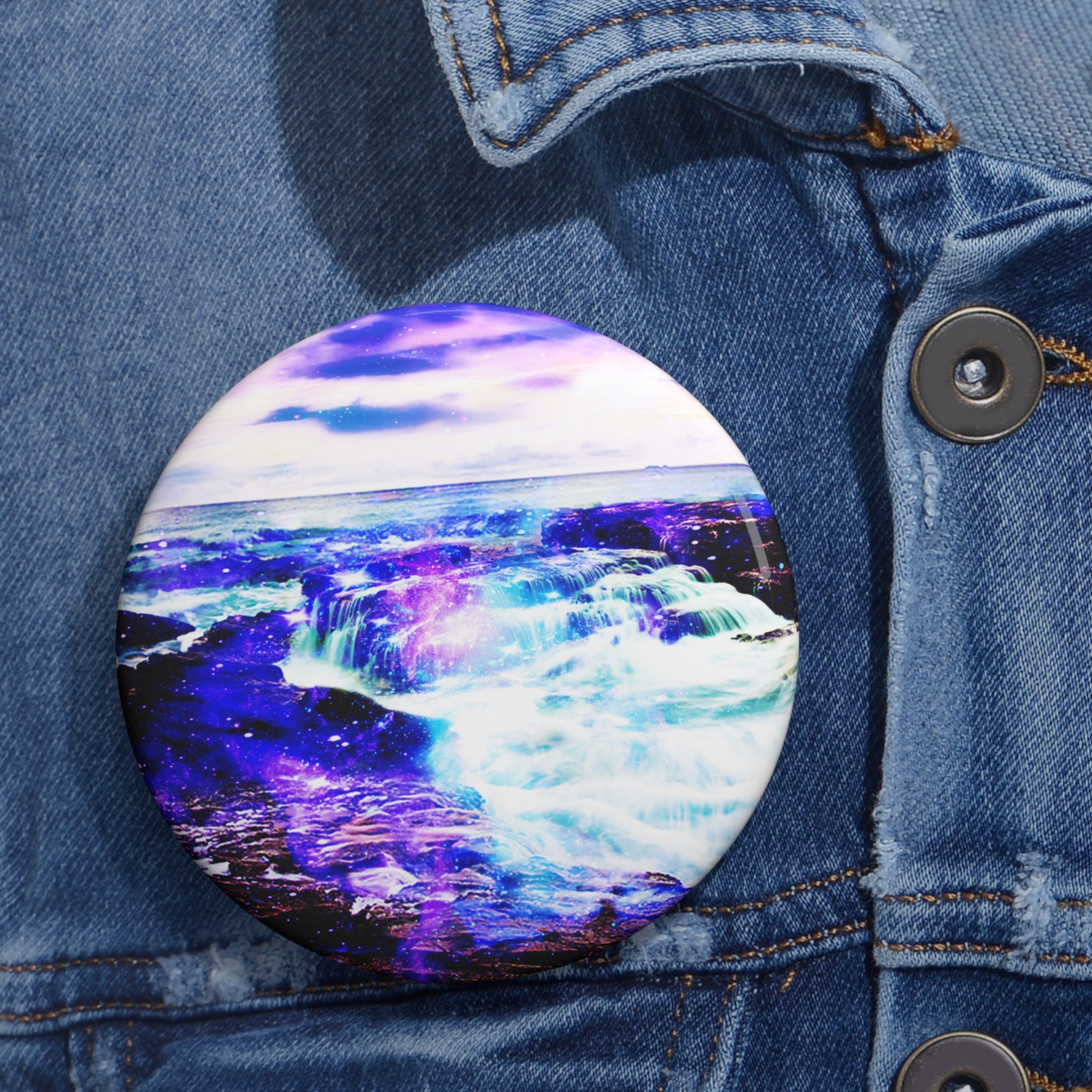 Mystical Majical Sea Dreams Pin Buttons