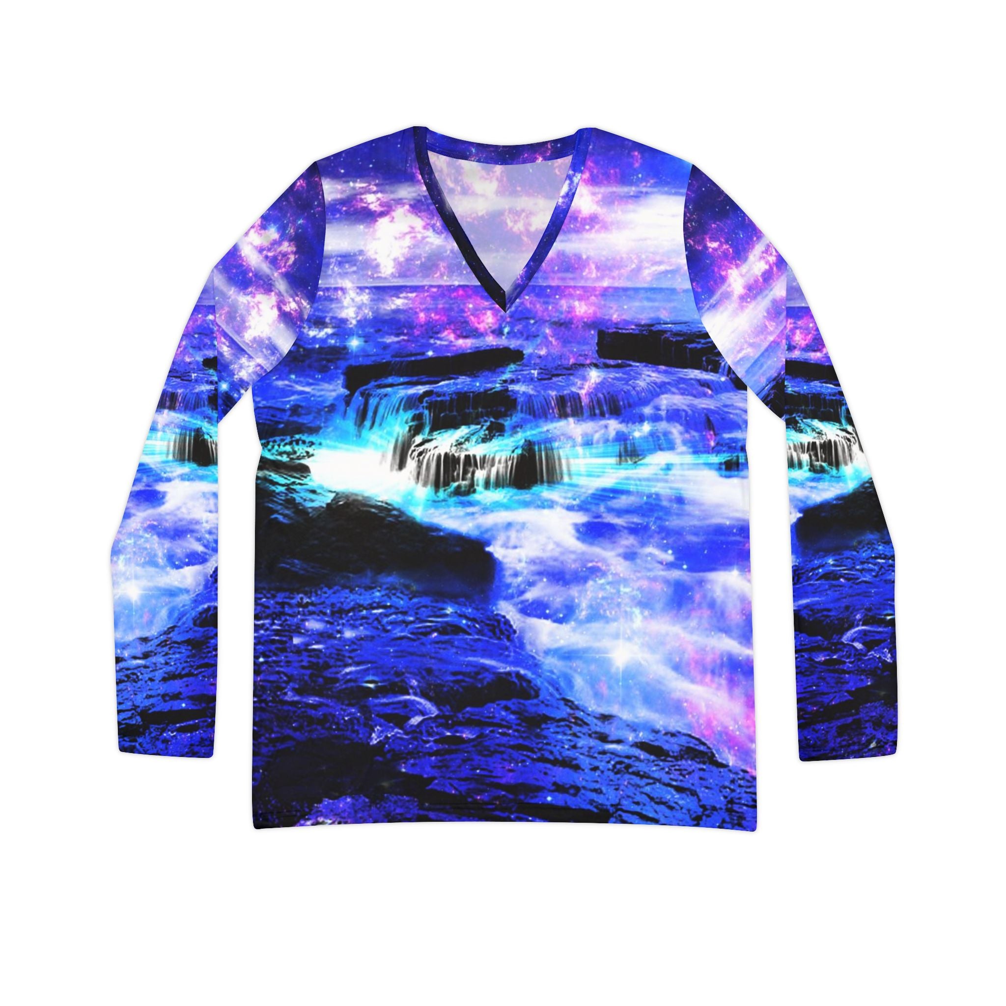 Iridescent Magickal Sea Dreams Women's Long Sleeved Shirt