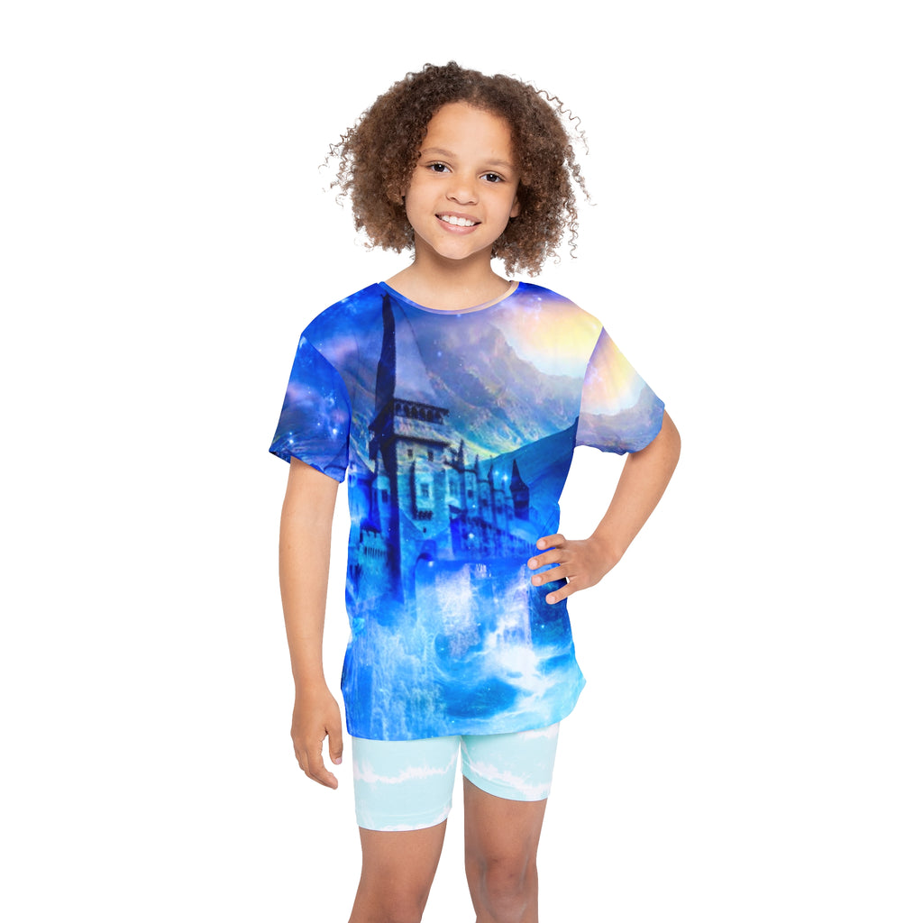 Castle of Glass Dreams Kids Sports Jersey