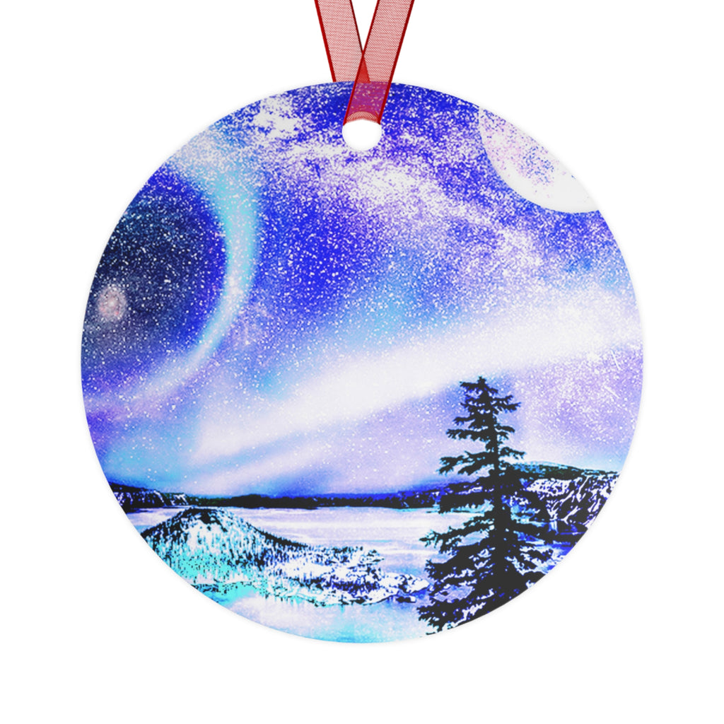 Katerina's Lolite Noel Yule Night Dreams Metal Ornaments