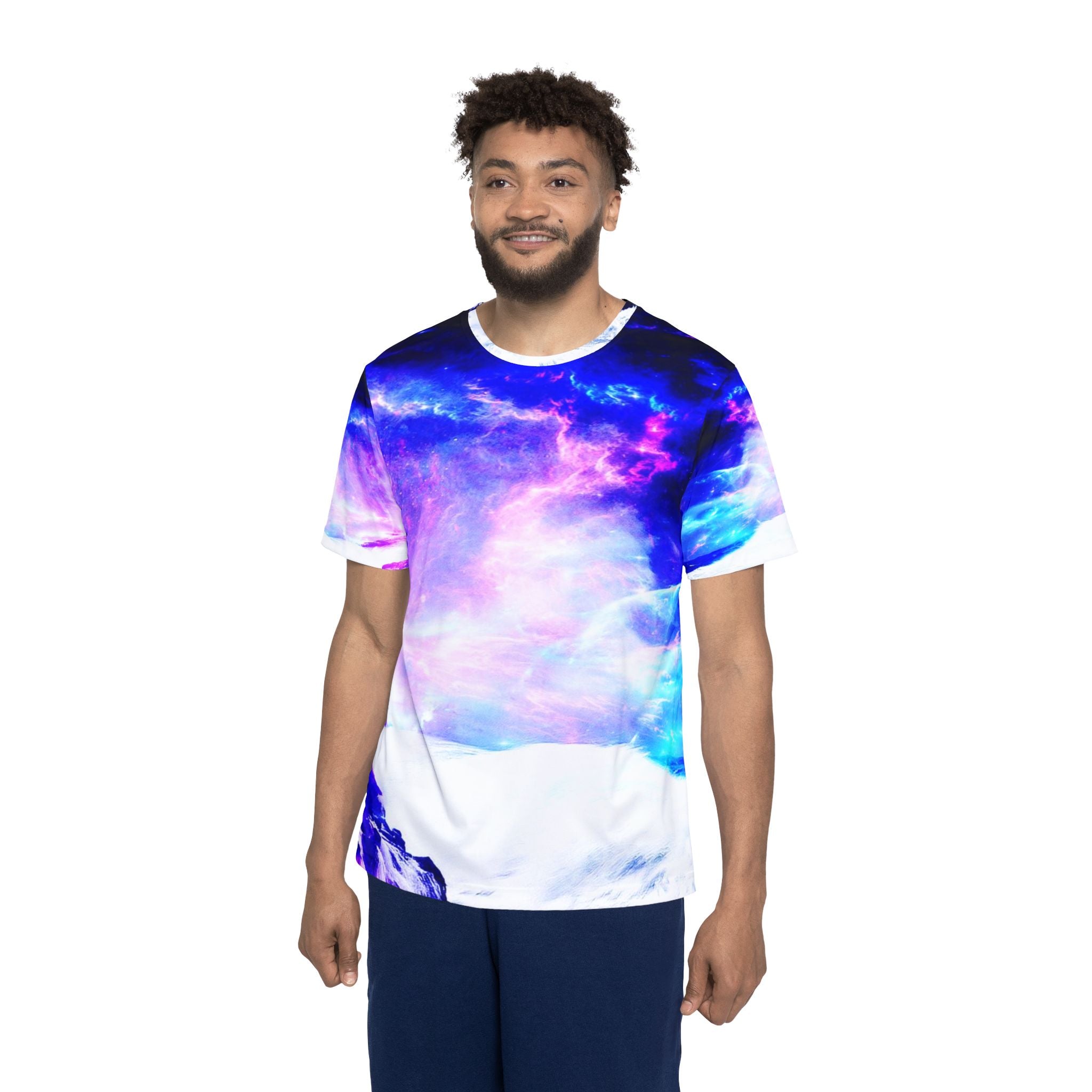 Amethyst Serenity Bay Dreams Men's Sports Jersey