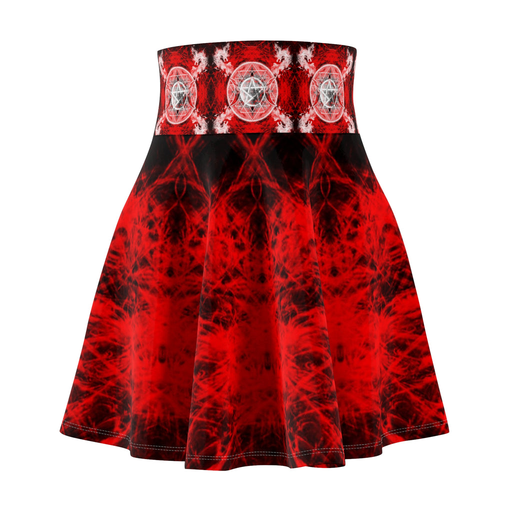 Katerina's Waiting for Hello Triple Goddess Meditations Women's Skater Skirt