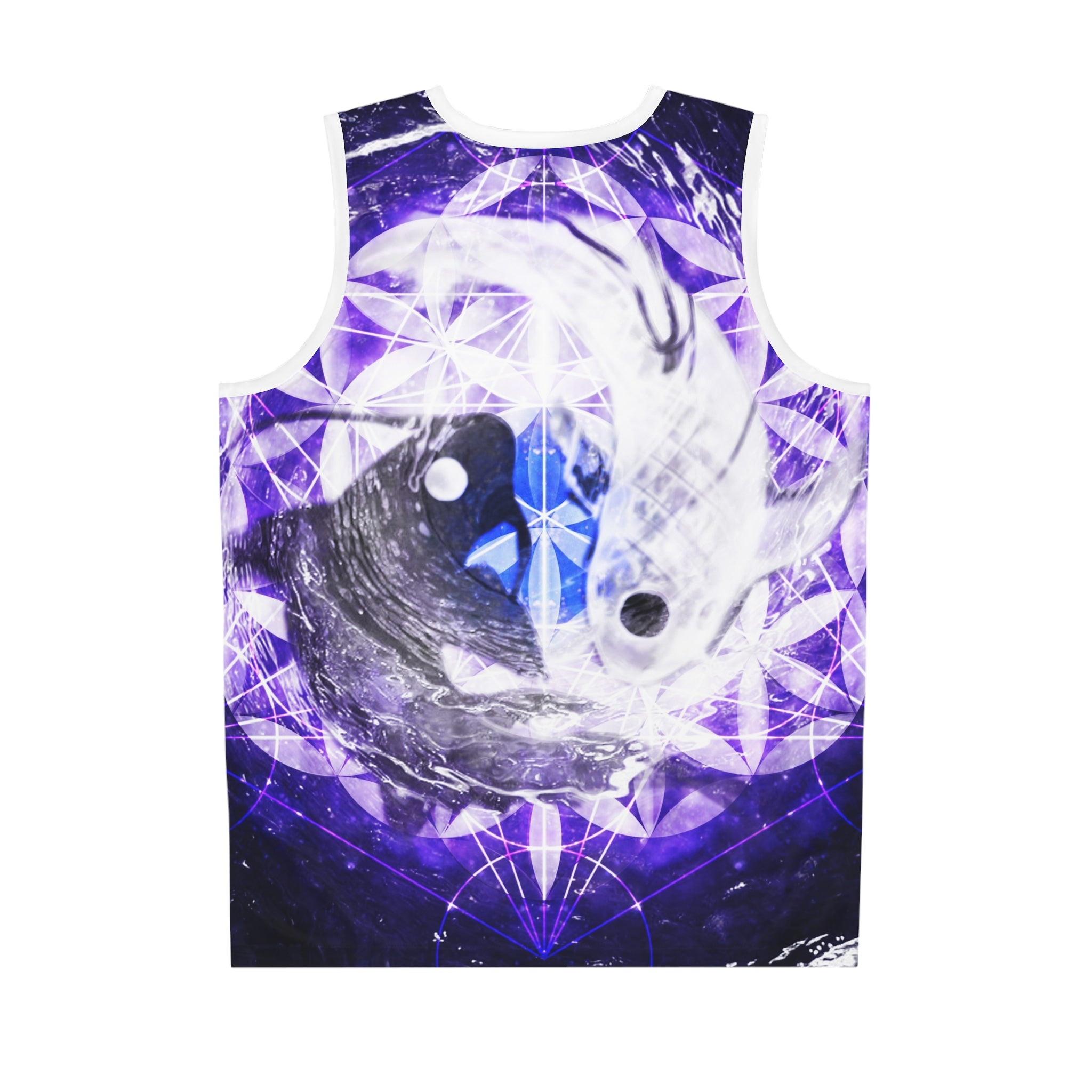 Katerina's We Will Go Home Koi Meditations Basketball Jersey