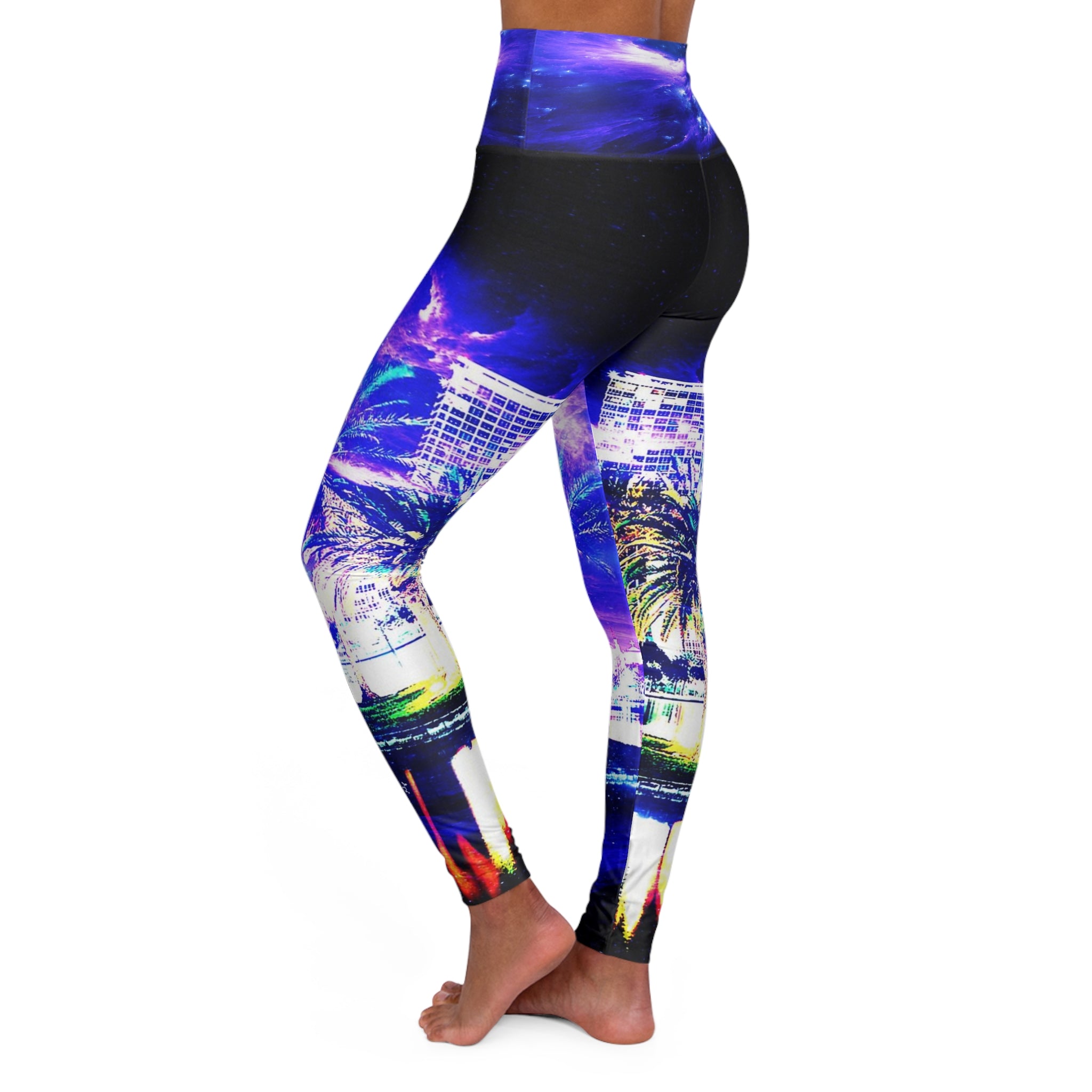 Amethyst Sapphire Orlando Dreams High Waisted Yoga Leggings