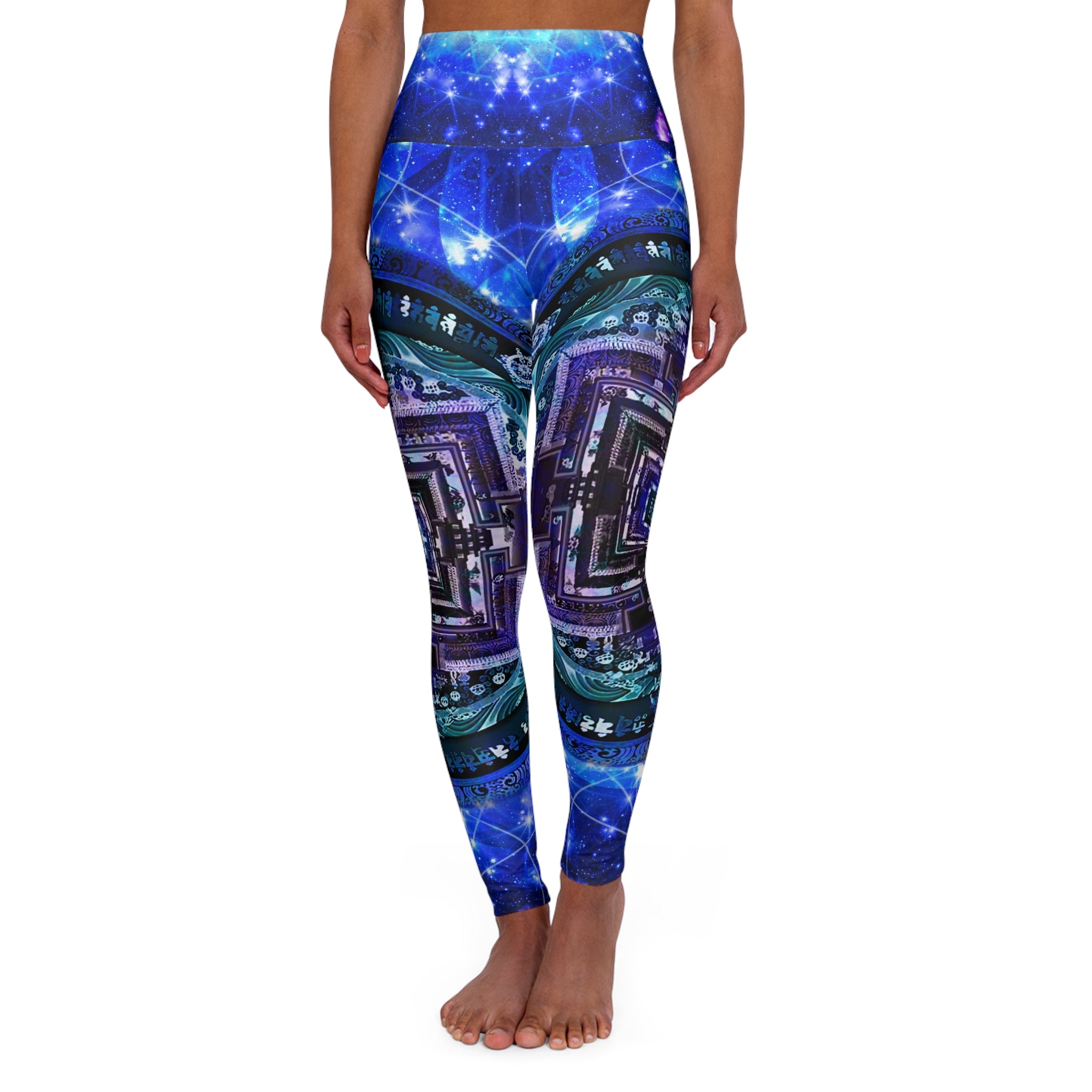 Amen Jin's Katerina's Eros & Psyche Wheel of Time Meditations Yoga Leggings