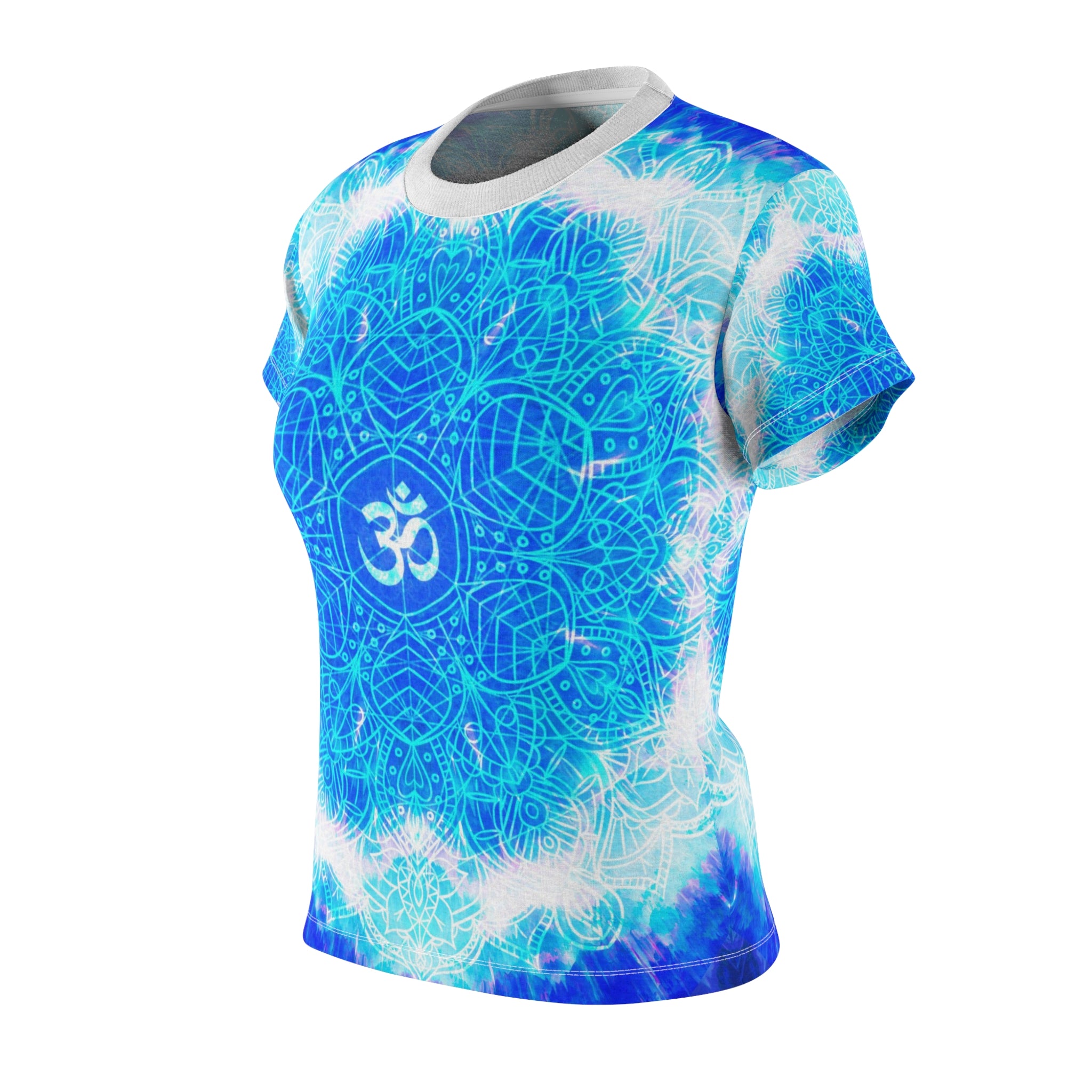 Amen Jin's Blue Sun Om Meditations Women's Tee