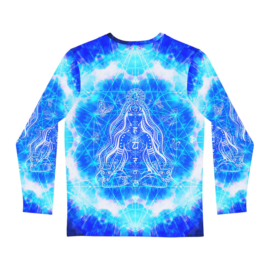 Amen Jin's Blue Sun Cosmic Meditations Men's Long Sleeve Shirt