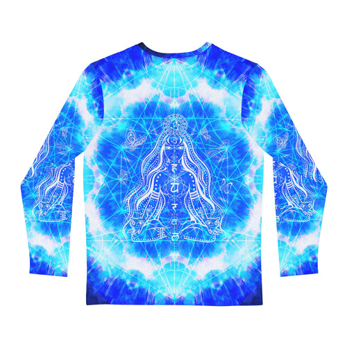 Amen Jin's Blue Sun Cosmic Meditations Men's Long Sleeve Shirt