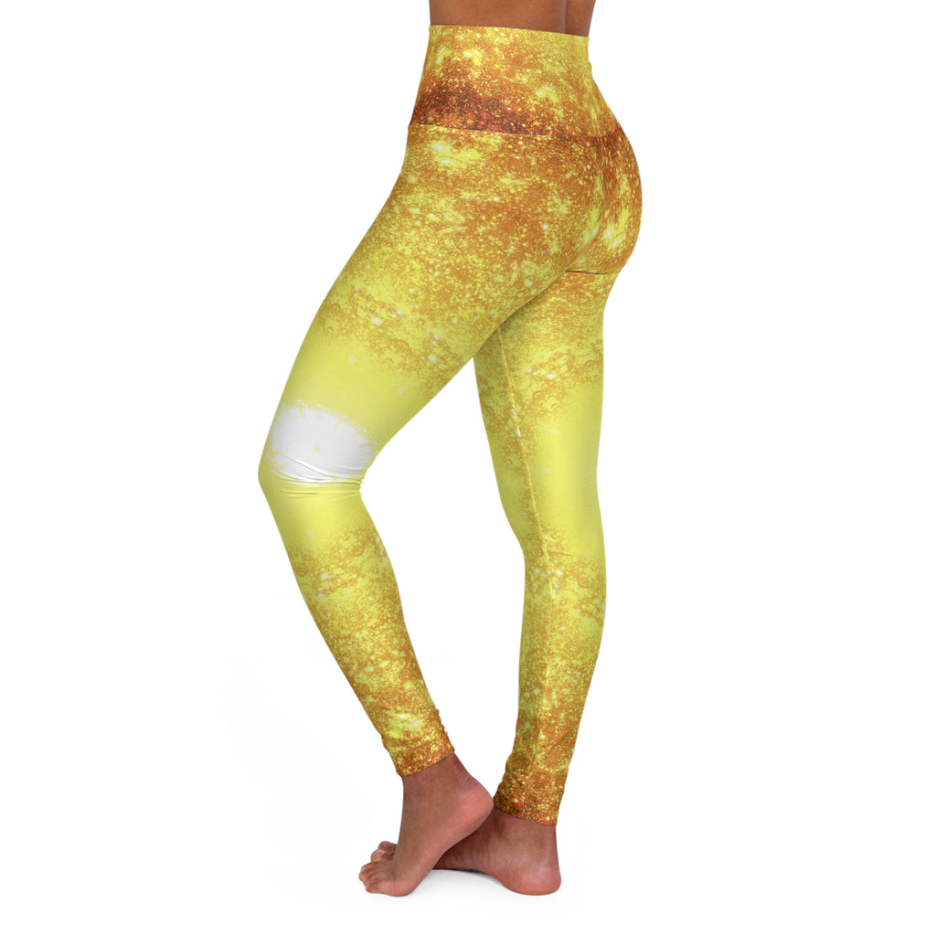 Katerina's Autistic Gold Desires 2024 High Waisted Yoga Leggings