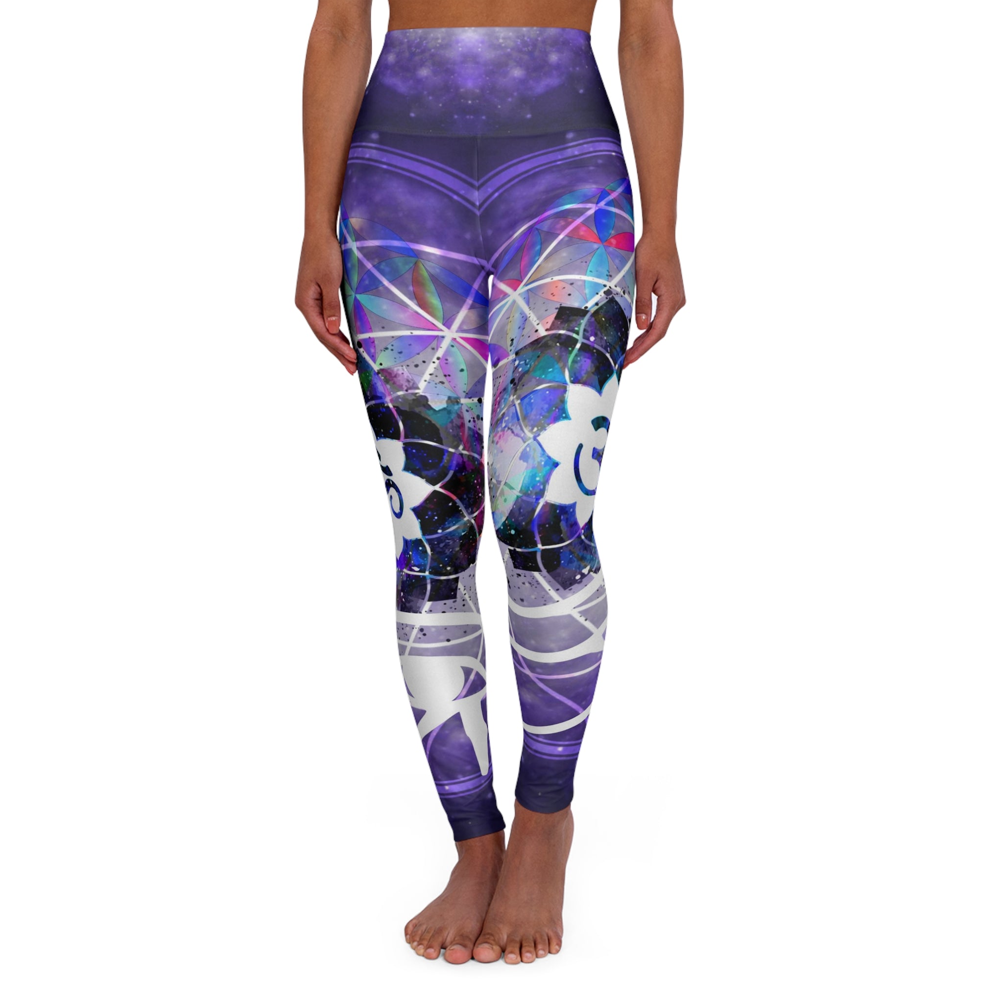 Katerina's We Will Go Home Fairy Om Meditations High Waisted Yoga Leggings