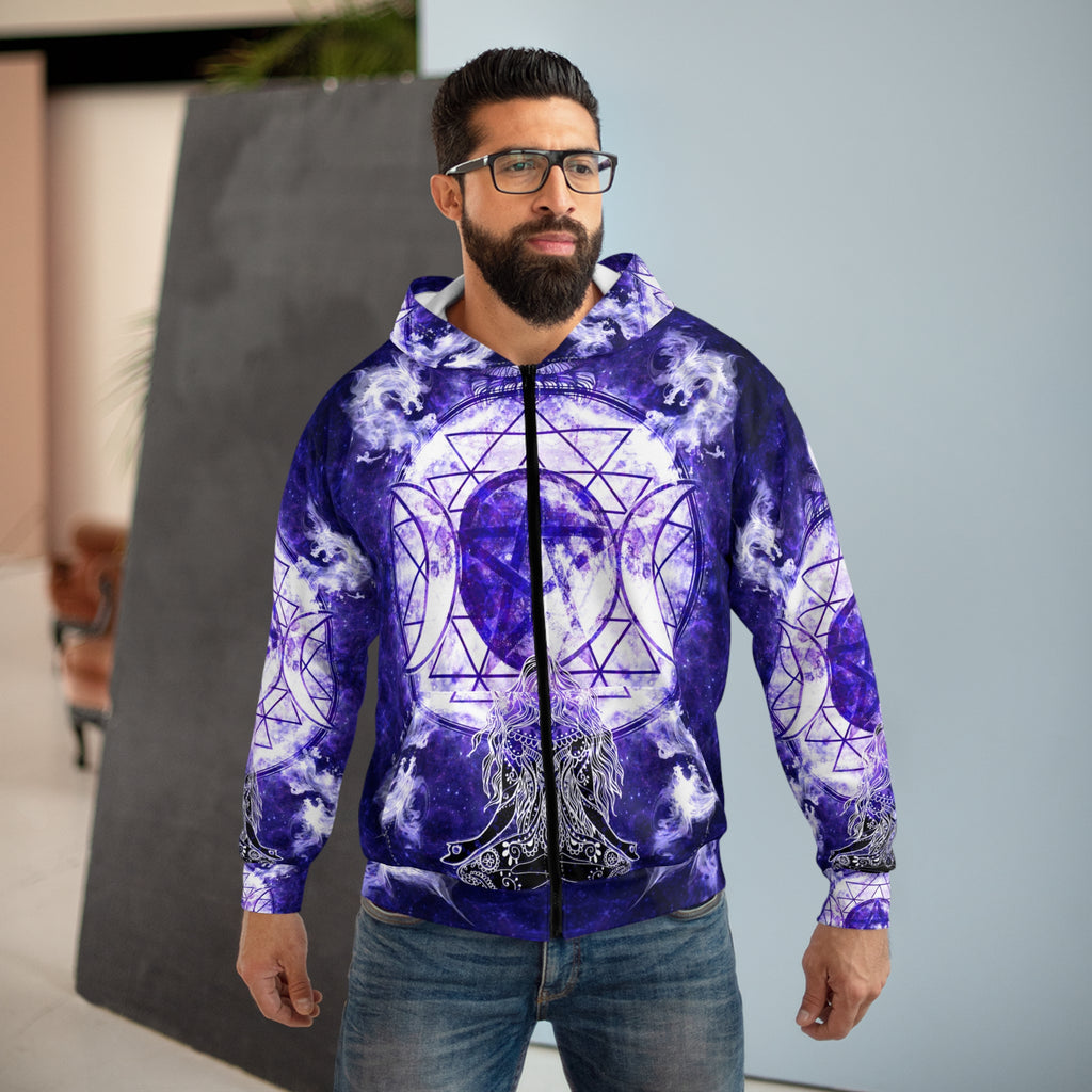 Katerina's Dragon's Eye Magickal Meditations Unisex Zip Hoodie