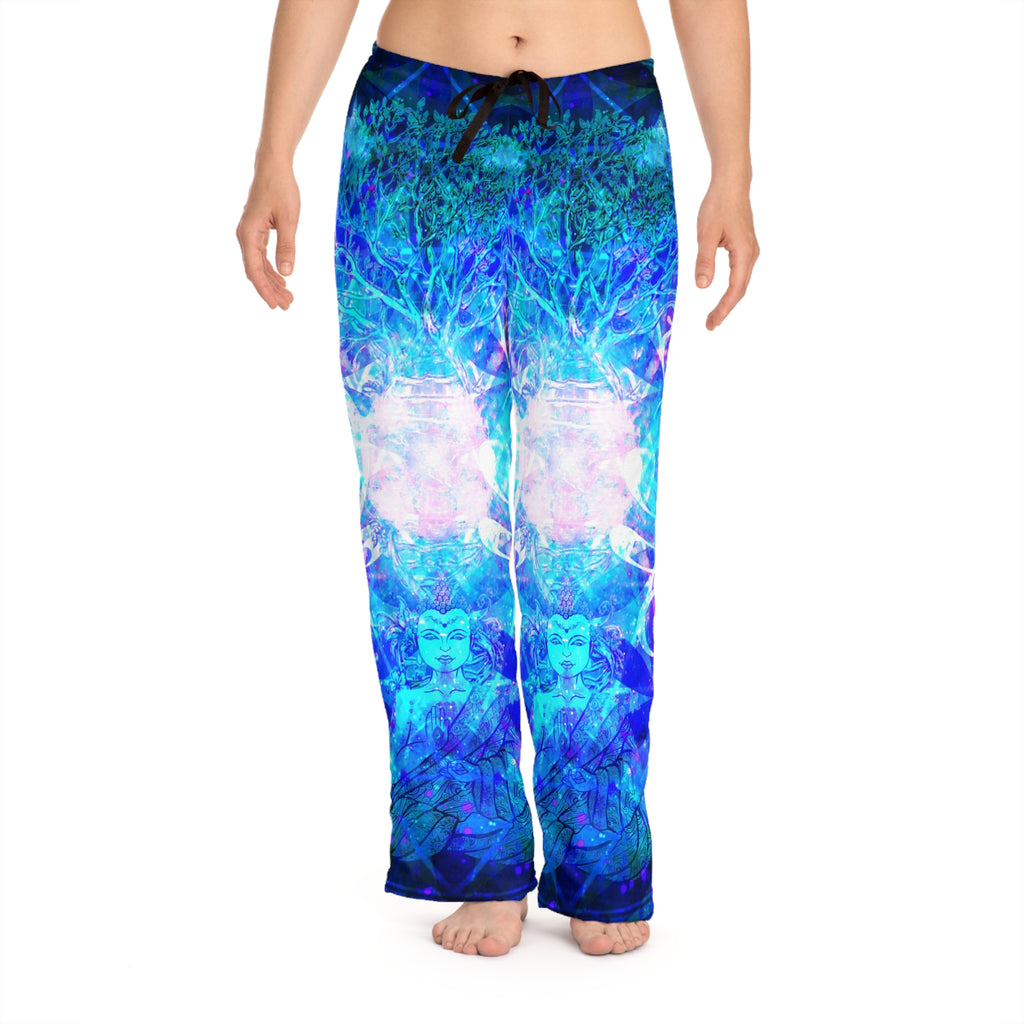 Amen Jin's Memories of Yesterday Buddha Meditations Women's Pajama Pants