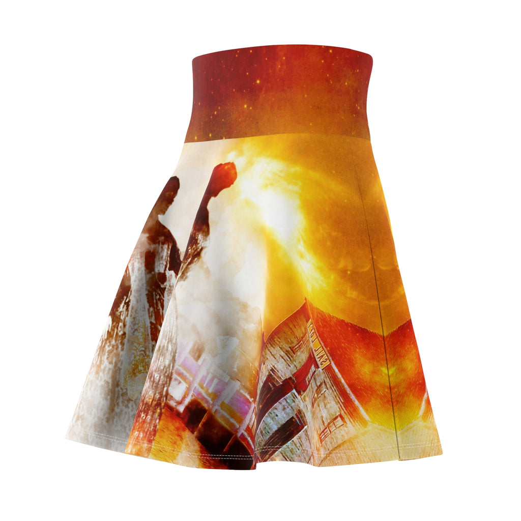 Samhain Eve Salem Harbor Dreams Women's Skater Skirt