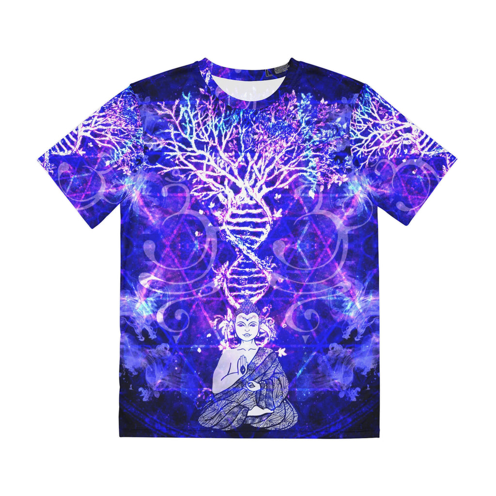 Katerina's Dragon's Eye Buddha Meditations Men's Polyester Tee