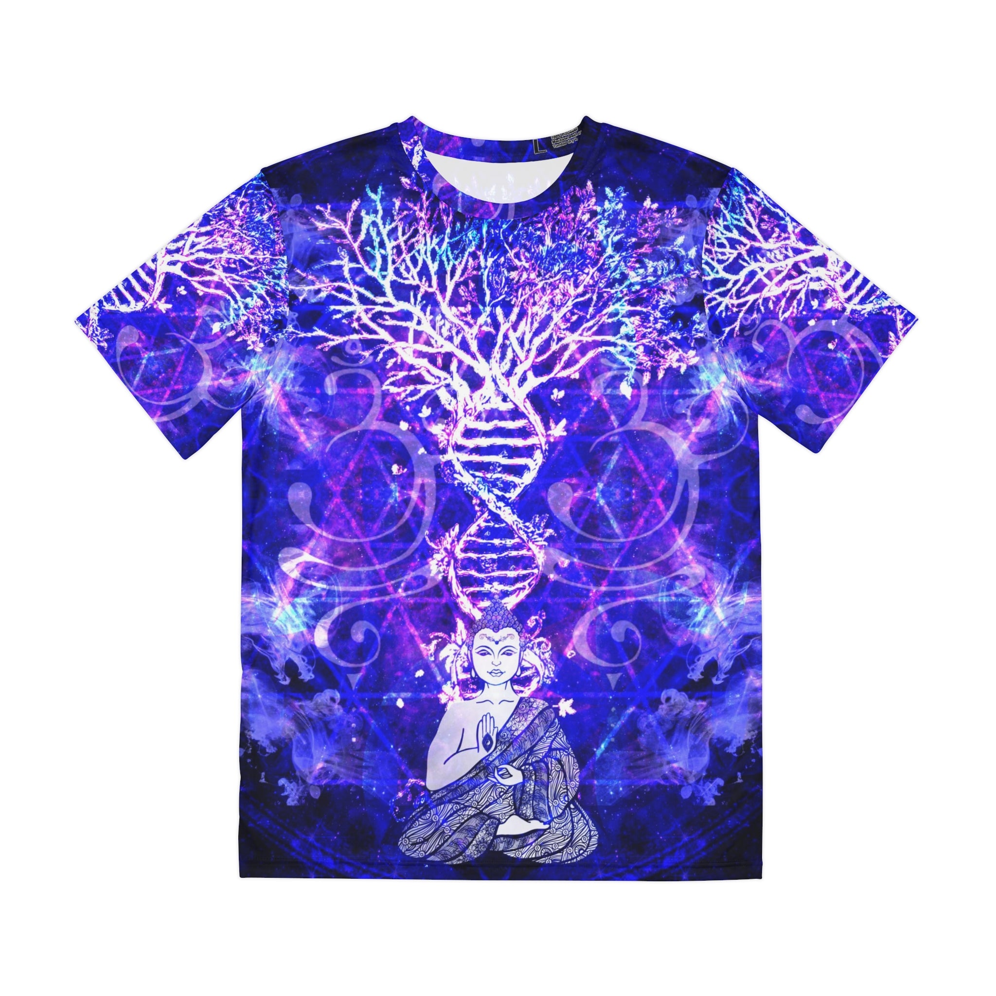 Katerina's Dragon's Eye Buddha Meditations Men's Polyester Tee