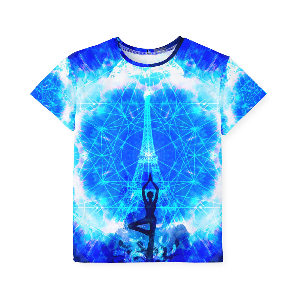 Amen Jin's Blue Sun Parisian Meditations Kids Sports Jersey