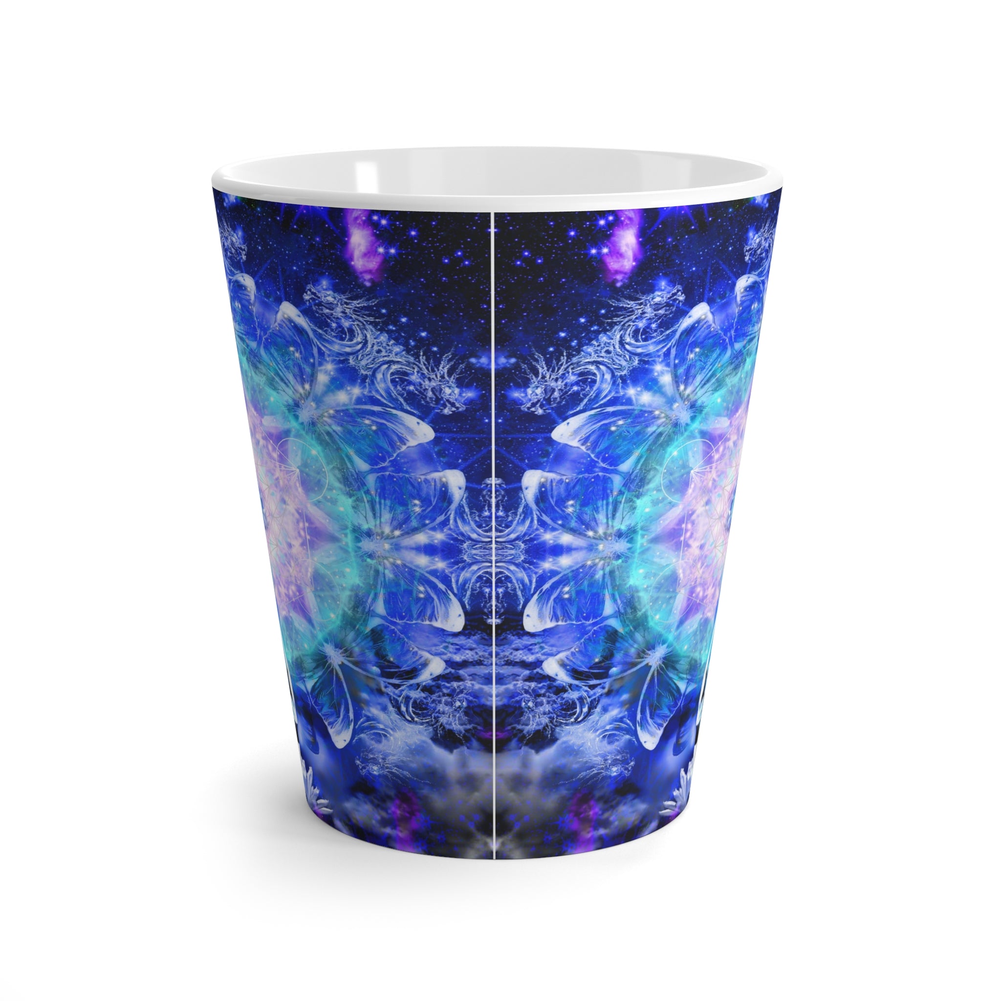 Amen Jin's Katerina's Eros and Psyche Metamorphosis Meditations Latte Mug