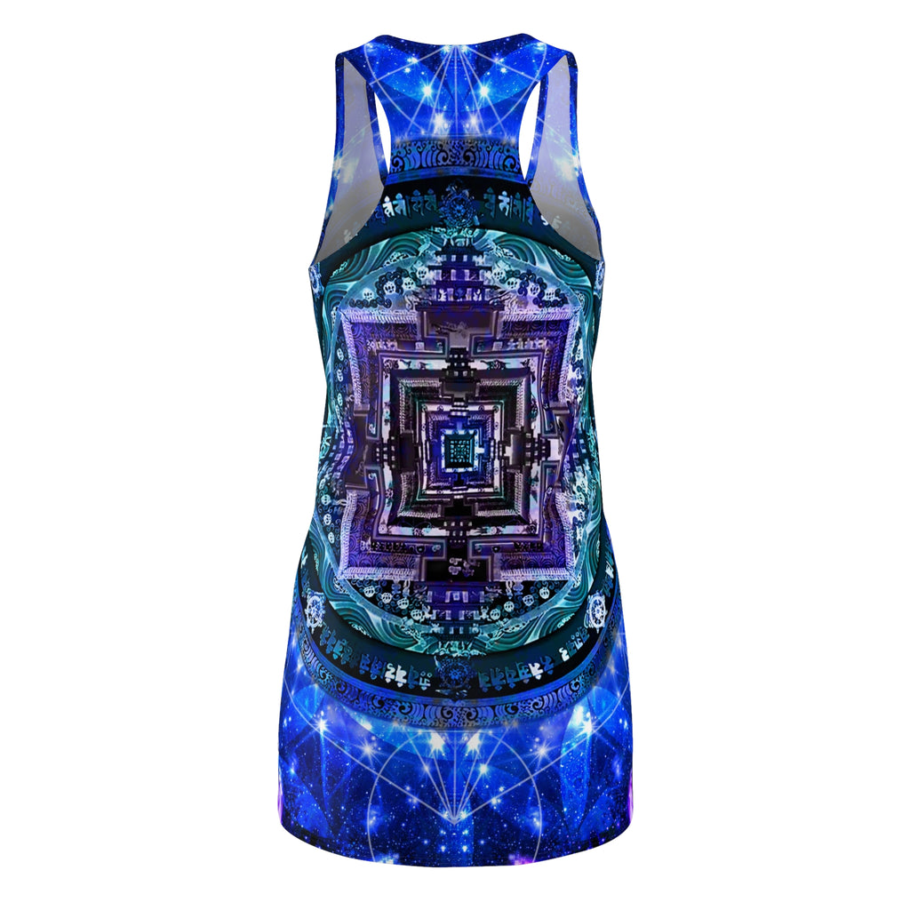 Amen Jin's Katerina's Eros & Psyche Wheel of Time Meditations W Racerback Dress
