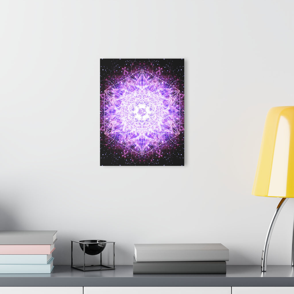 Sahasrara Meditations Acrylic Print (French Cleat Hanging)