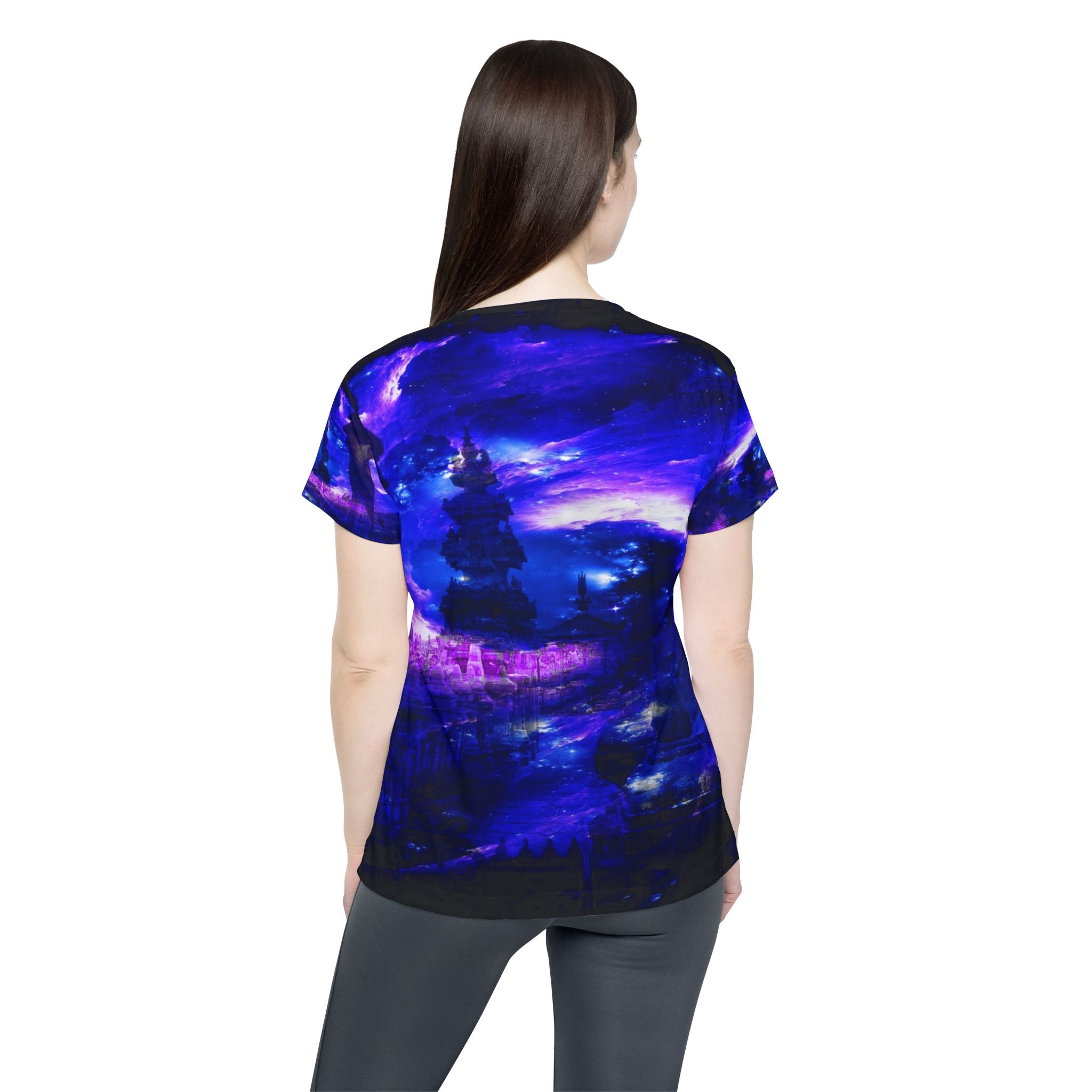 Amethyst Sapphire Balinese Dreams Women's Sports Jersey