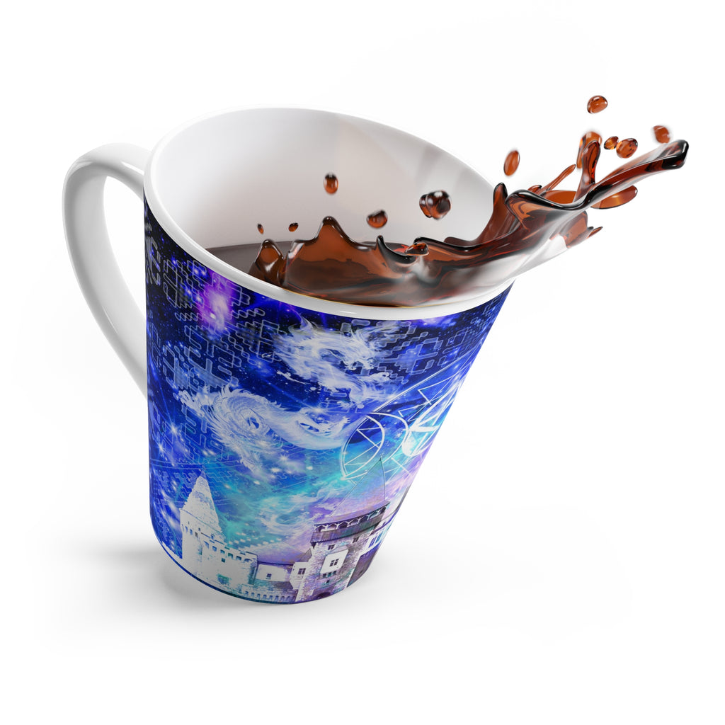 Amen Jin's Katerina's Eros and Psyche Dracularian Meditations Latte Mug