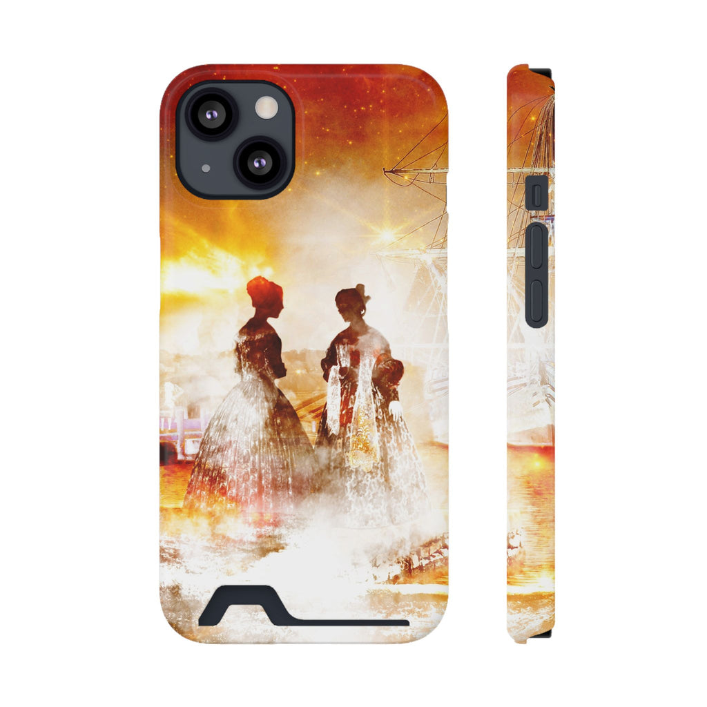 Samhain Eve Salem Harbor Dreams Phone Case With Card Holder