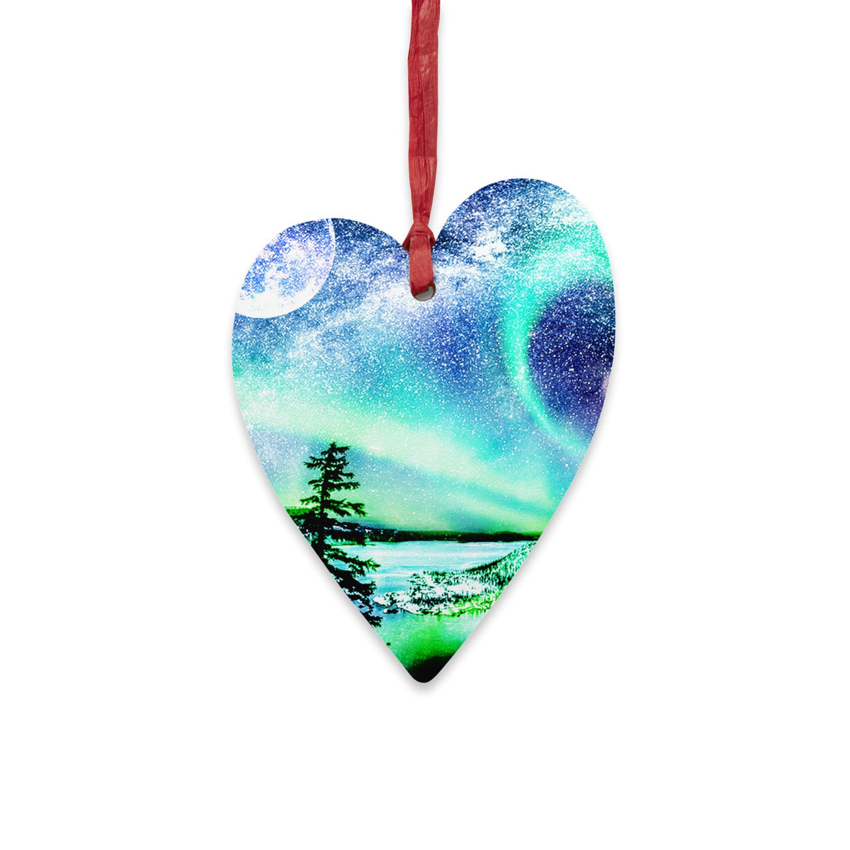 Katerina's Noel Yule Night Dreams Wooden Ornaments