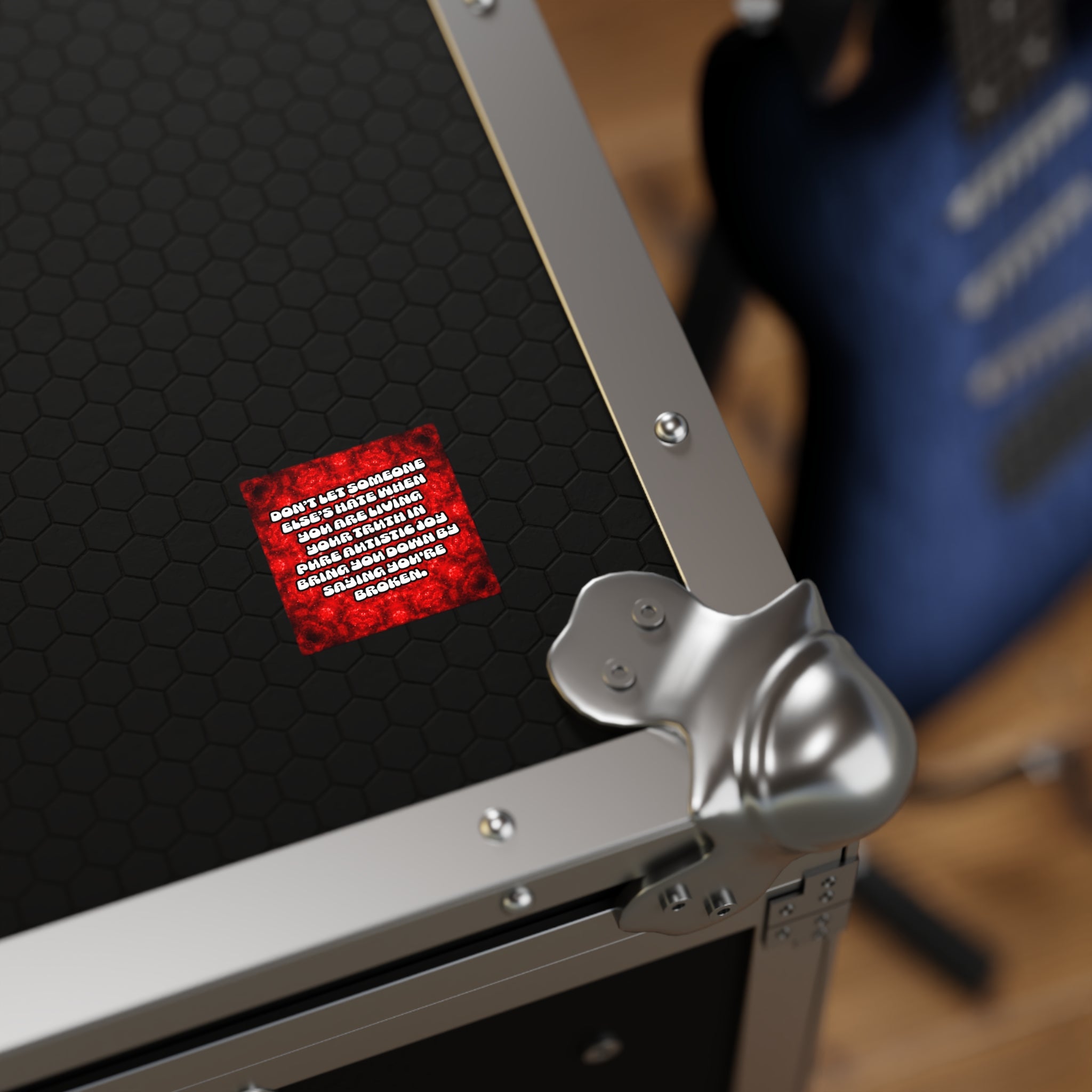 Katerina's Battle Symphony Desires 2022 "Don't Let" Square Stickers, Indoor\Outdoor