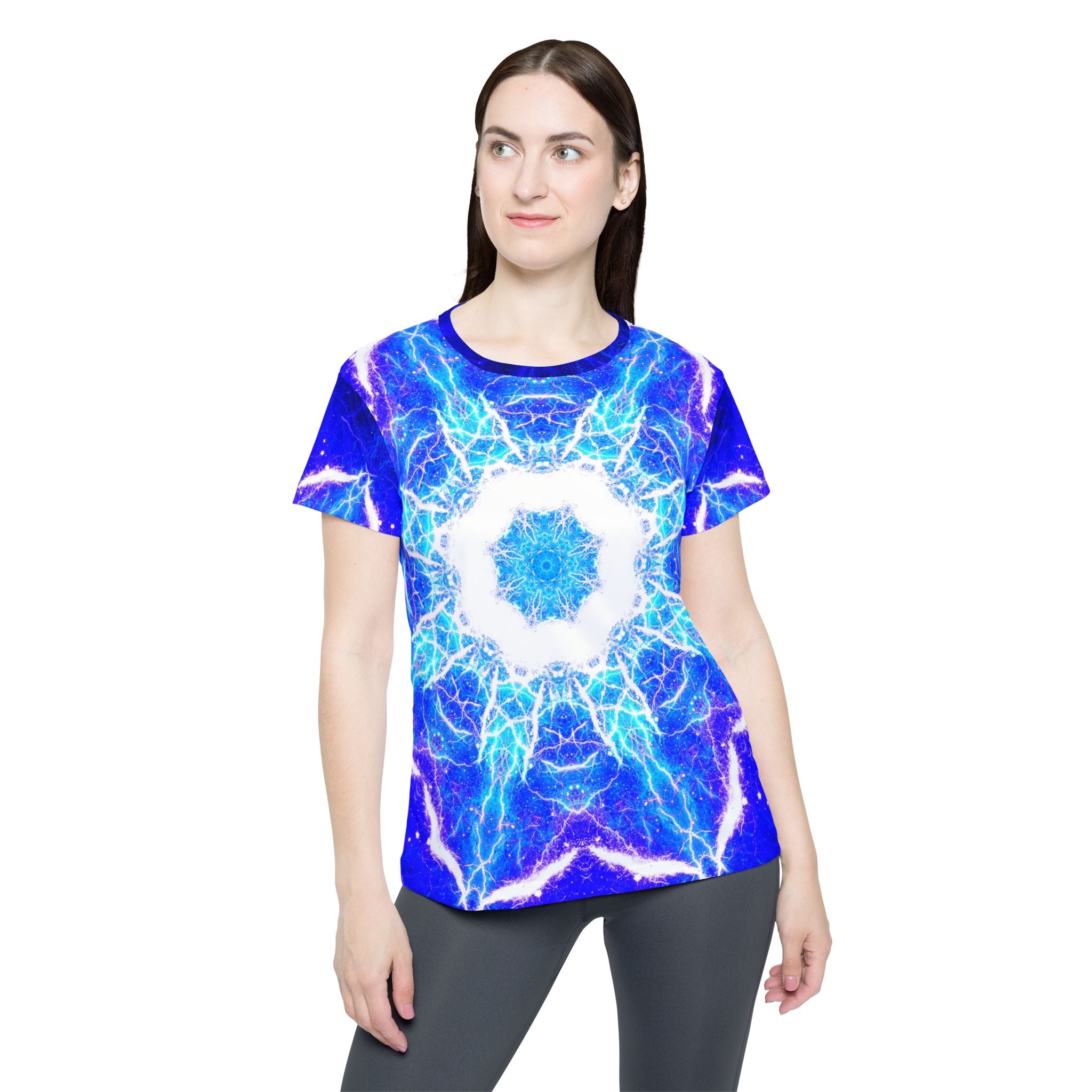 Katerina's Electric Dragon Fire Desires Women's Sports Jersey