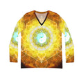 ManiPura Yin Yang Meditations Long Sleeve V-neck Shirt