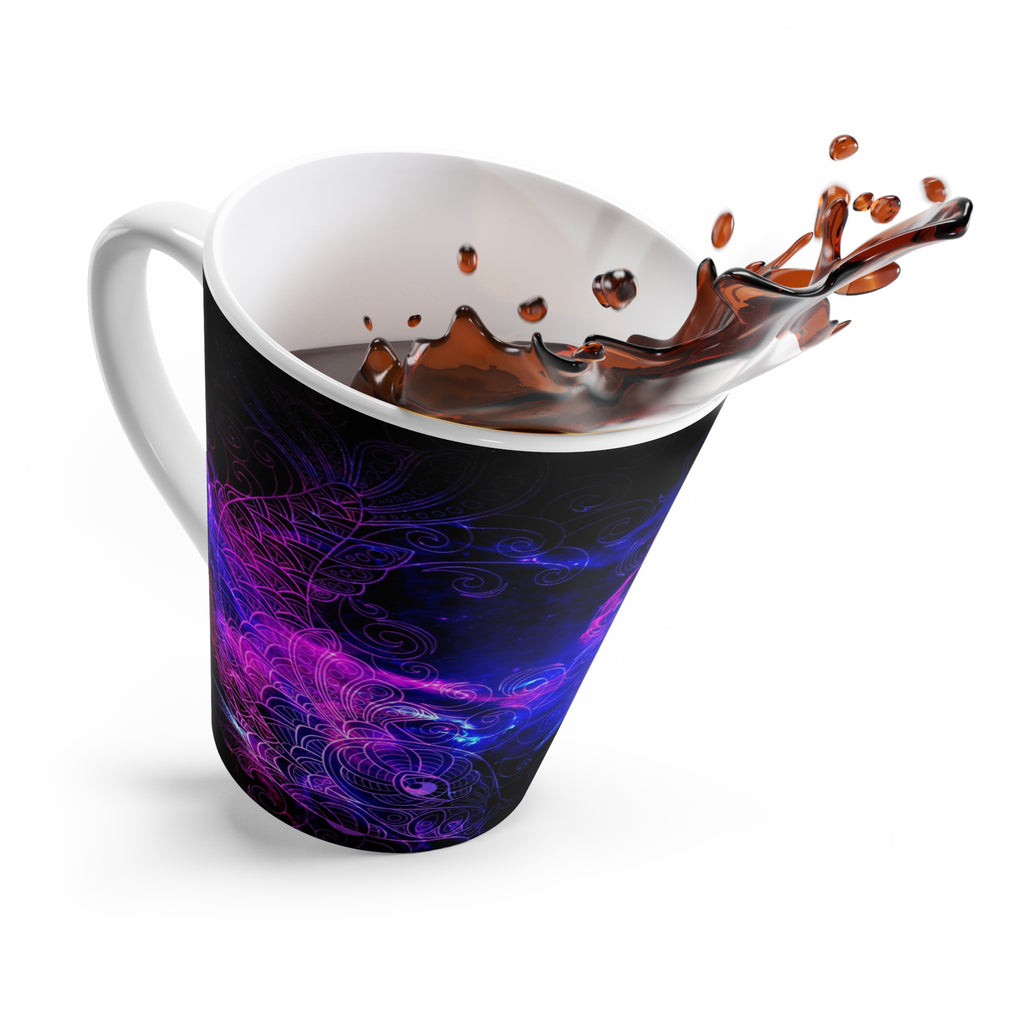 Amethyst Koi Dreams Latte Mug